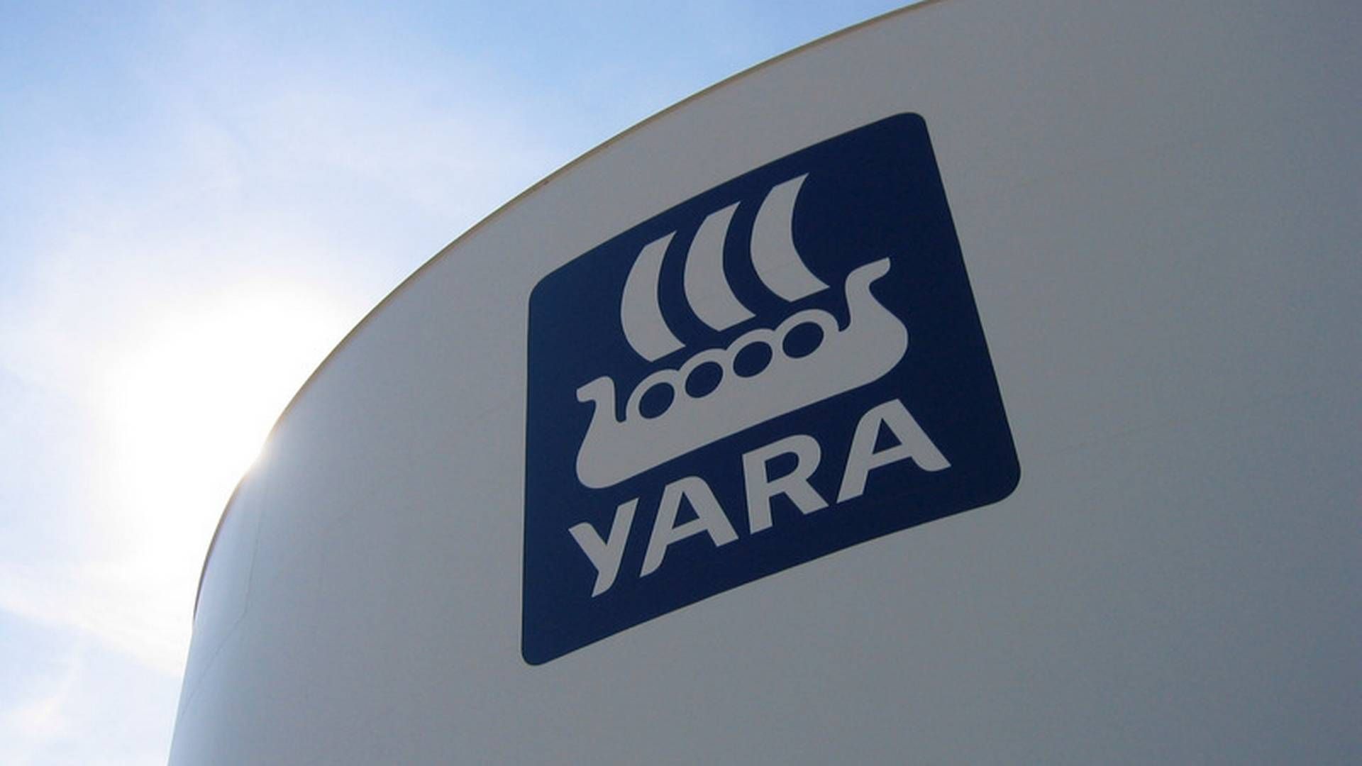 Yara laver bl..a. gødning og grøn ammoniak. | Foto: Yara International Asa