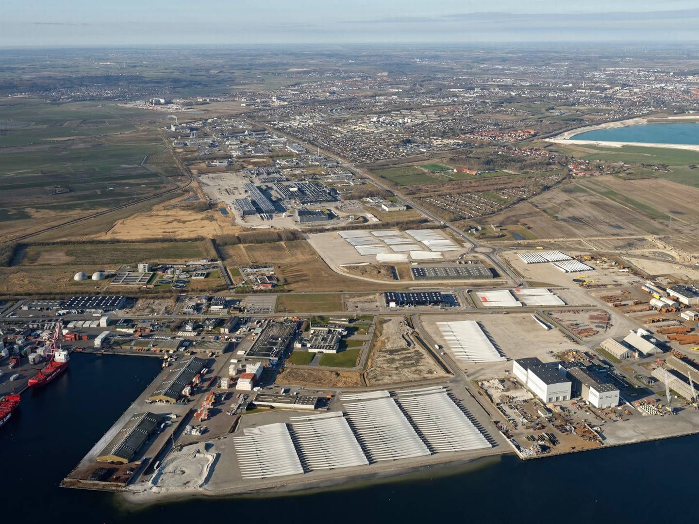 Det er på Østhavnen i Aalborg, at Verdo nu har købt over 13.000 kvadratmeter. | Foto: Svendsen Kongerslev
