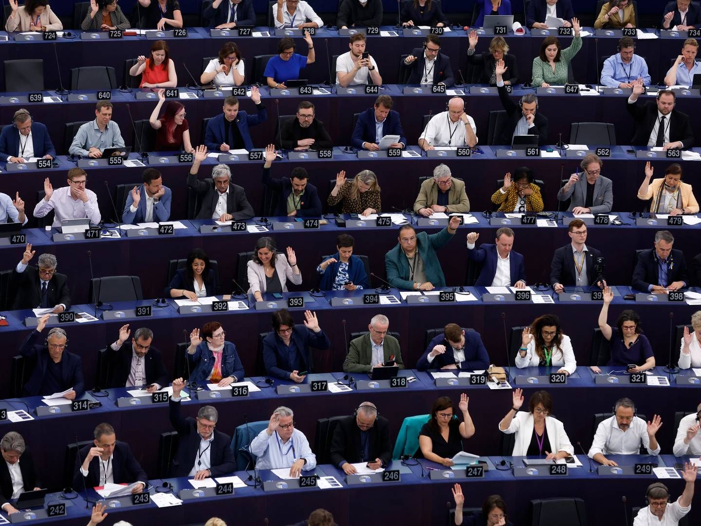 Europa-Parlamentet, Europa-Kommissionen, og Det Europæiske Råd forhandler om en samlet europæisk EU regulering kaldet AI Act. | Foto: Jean-Francois Badias/AP/Ritzau Scanpix
