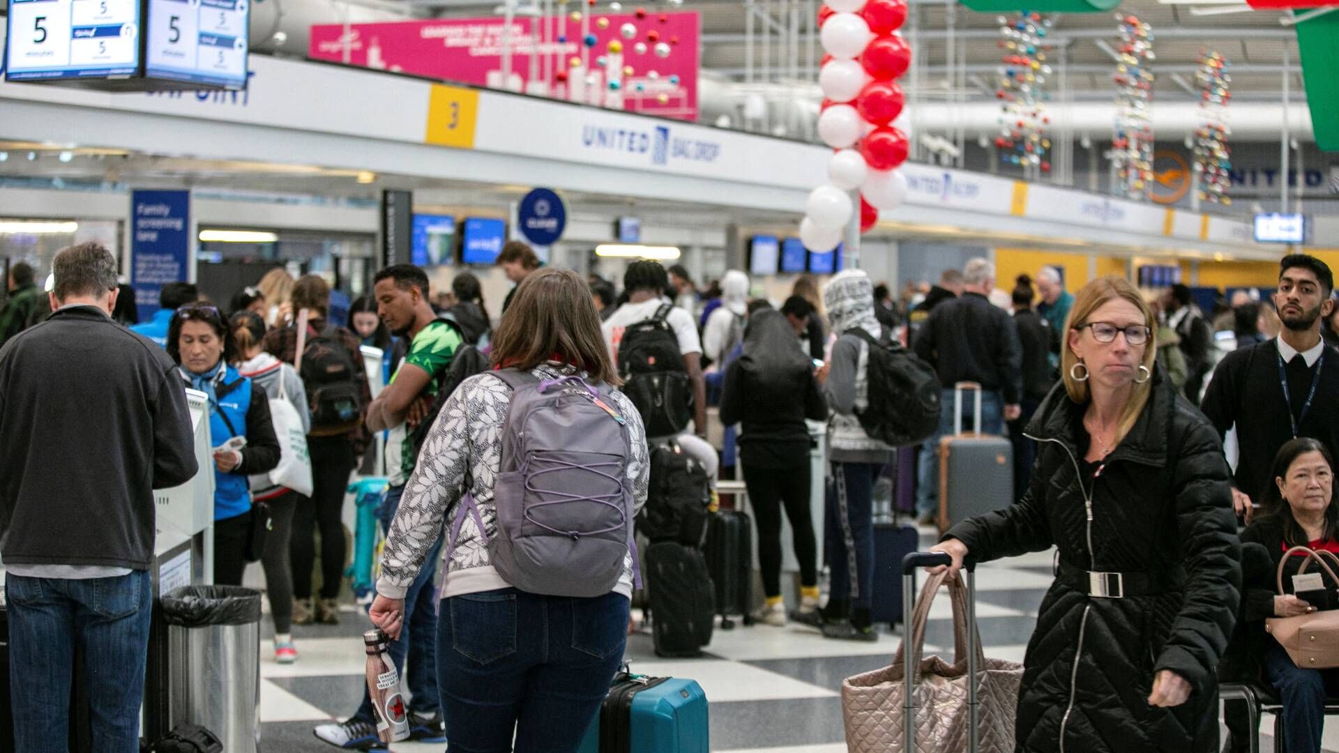 Rejselysten er ellers vendt tilbage efter coronapandemien. | Foto: Jim Vondruska/Reuters/Ritzau Scanpix