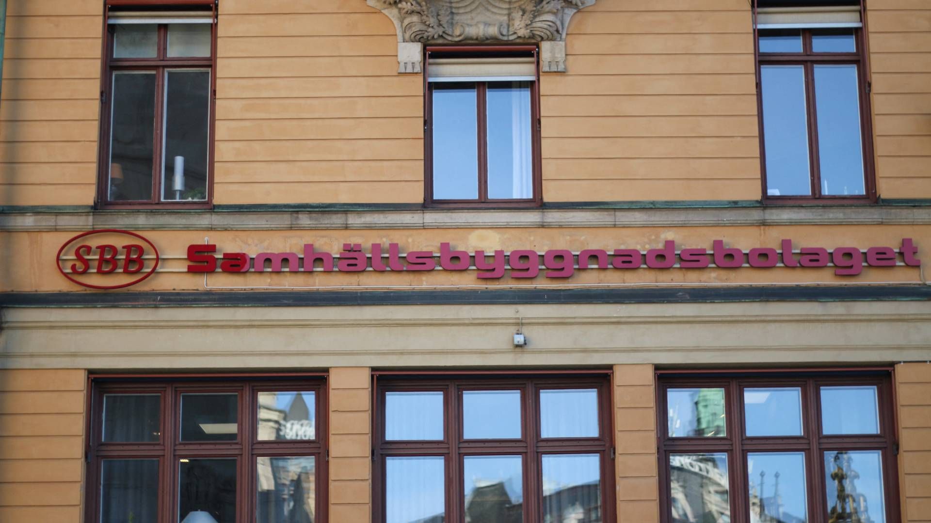 The logo of SBB is seen at companys headquarters in Stockholm, Sweden, September 14, 2023. | Photo: Staff/Reuters/Ritzau Scanpix