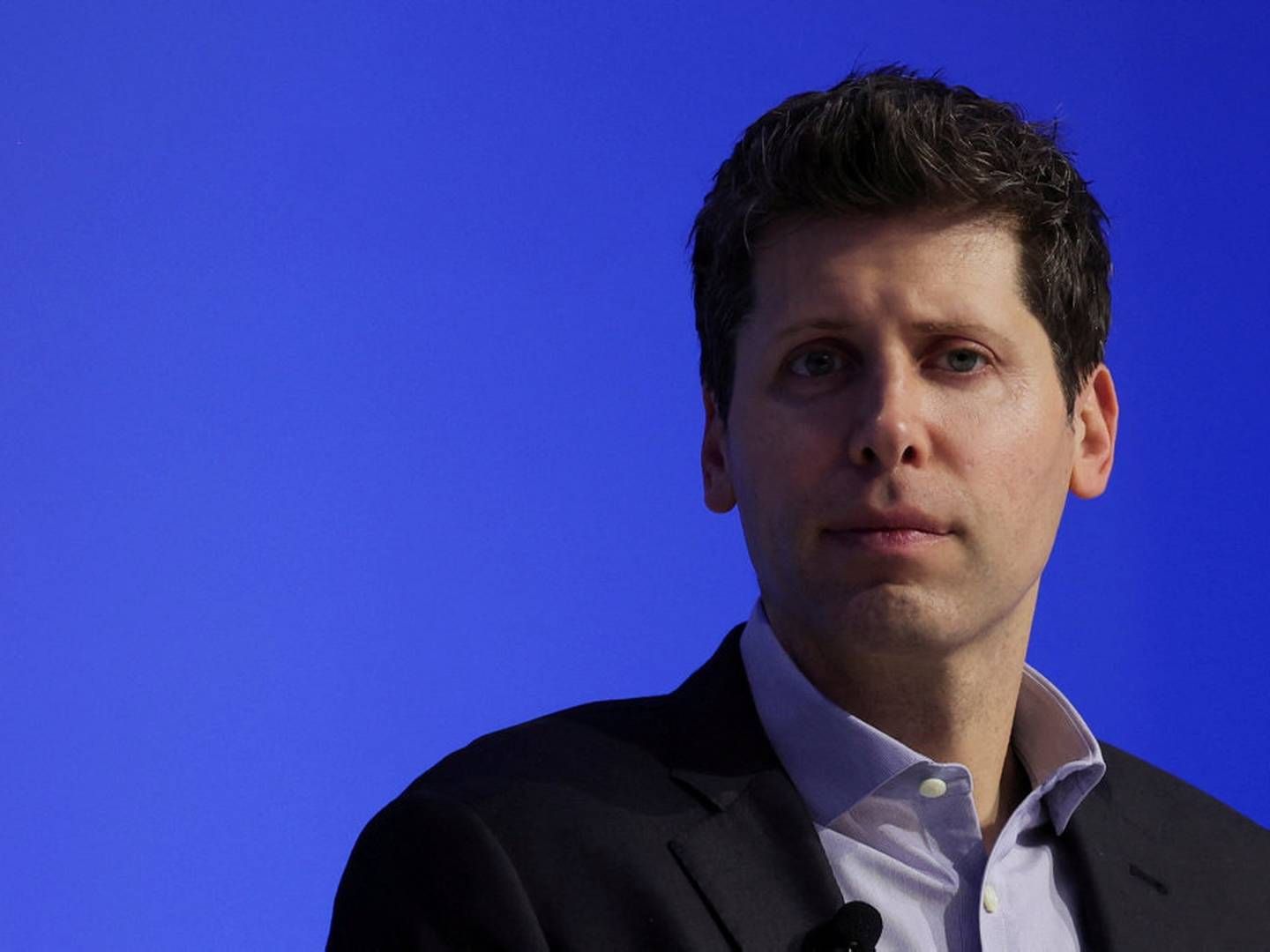 Sam Altman blev fyret af OpenAI's bestyrelse fredag. Han havde ikke været "ærlig i sin kommunikation", og bestyrelsen havde ikke længere tillid til ham, lød det. | Foto: Carlos Barria/Reuters