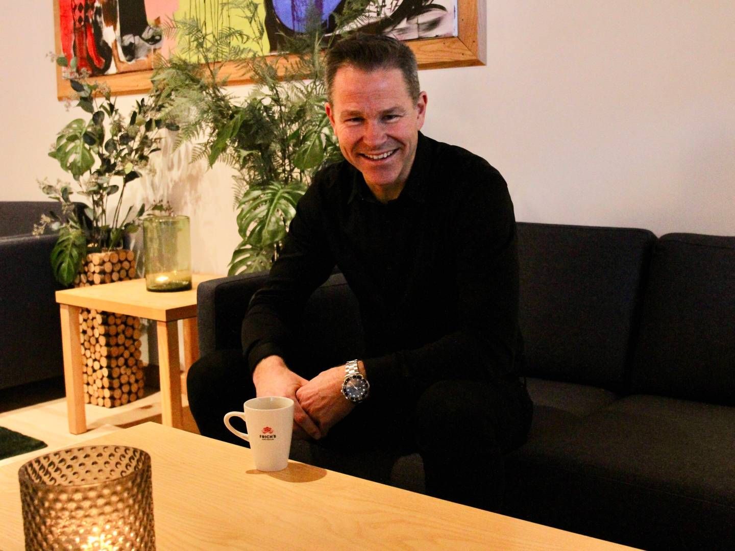 VEKST: Daglig leder Gard Utkilen i AB Invest understreker at med solid kontantstrøm skal selskapet vokse uavhengig av markedssituasjonen. | Foto: Henrik Hornnæss
