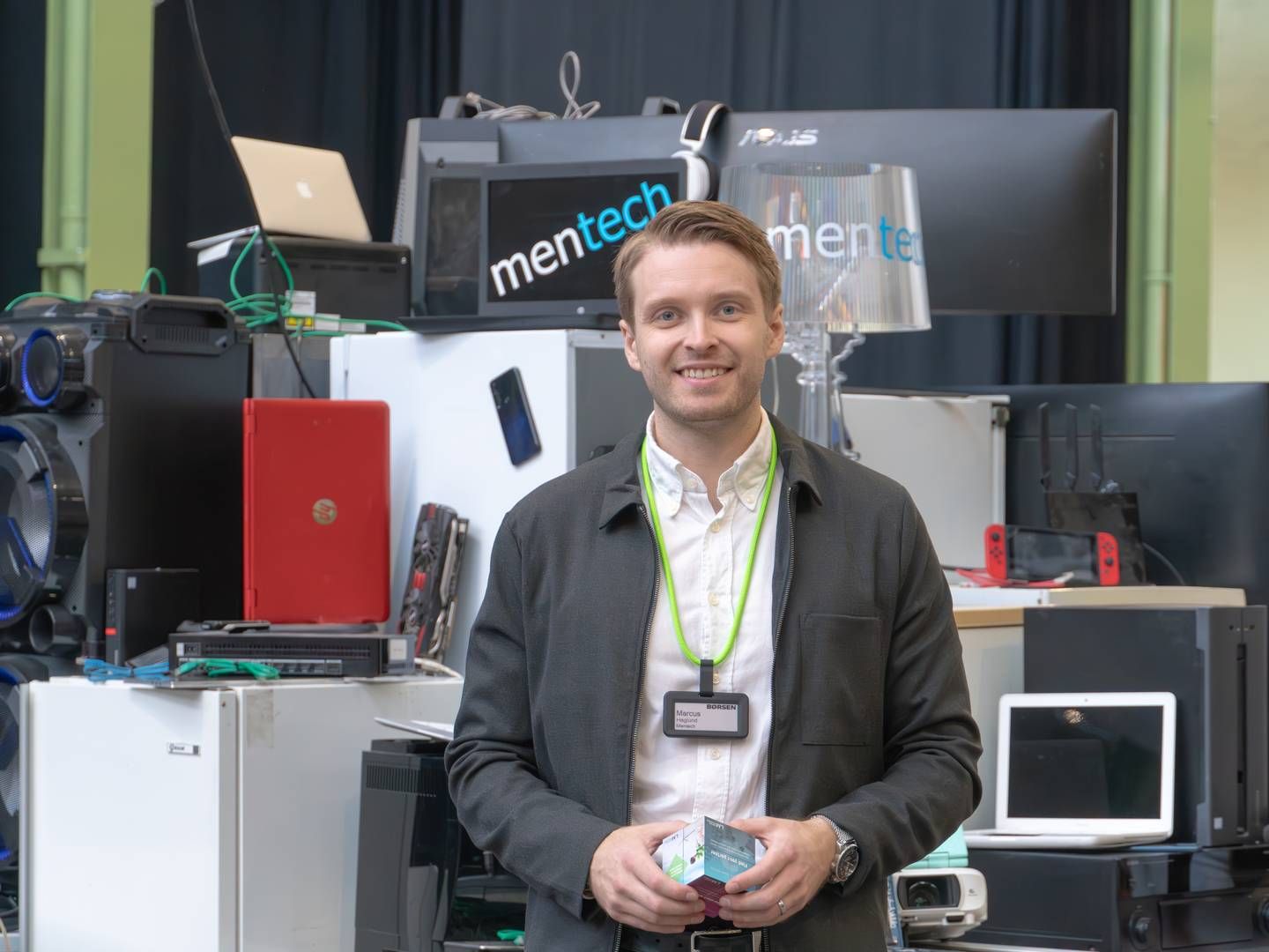Marcus Haglund er marketingdirektør i Mentech Group. | Foto: Mentech/Pr