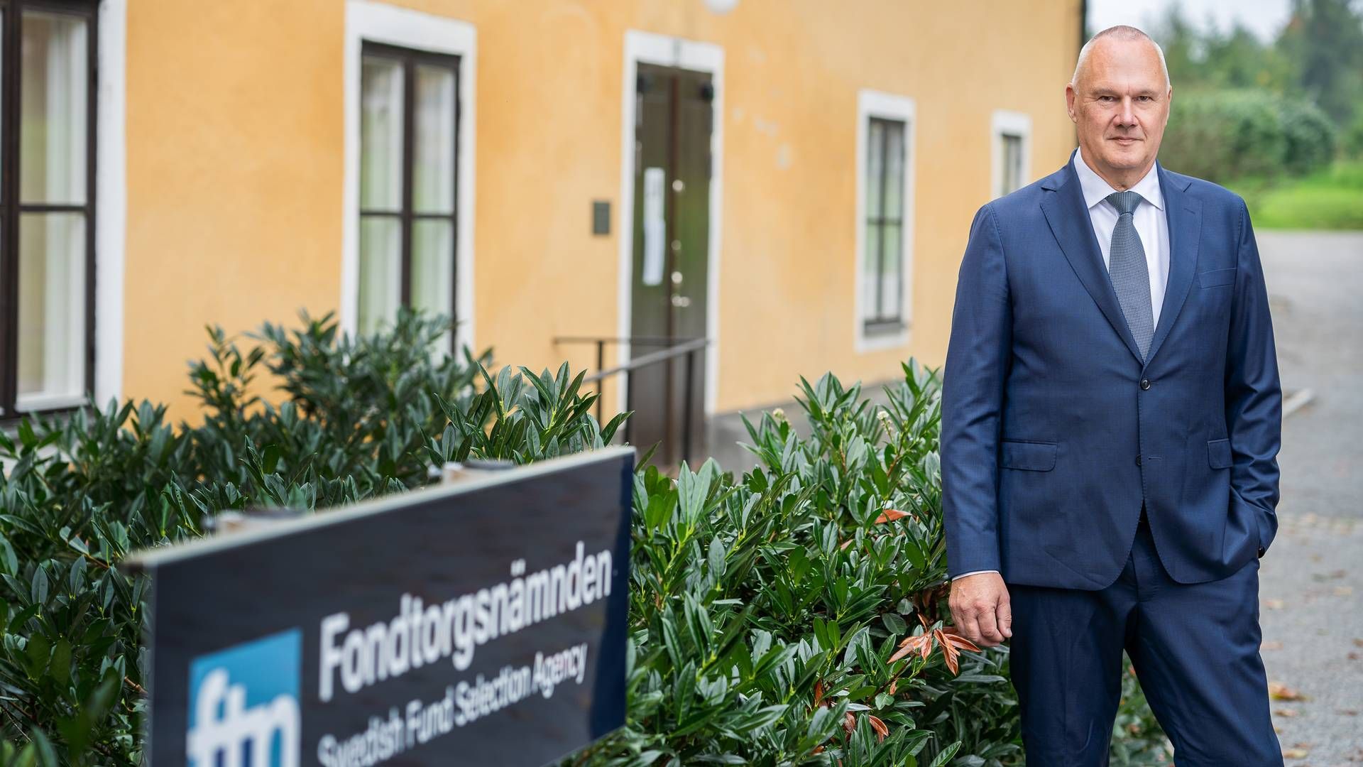 Erik Fransson is the executive director of the Swedish Fund Selection Agency. | Photo: Fondtorgsnämnden / PR