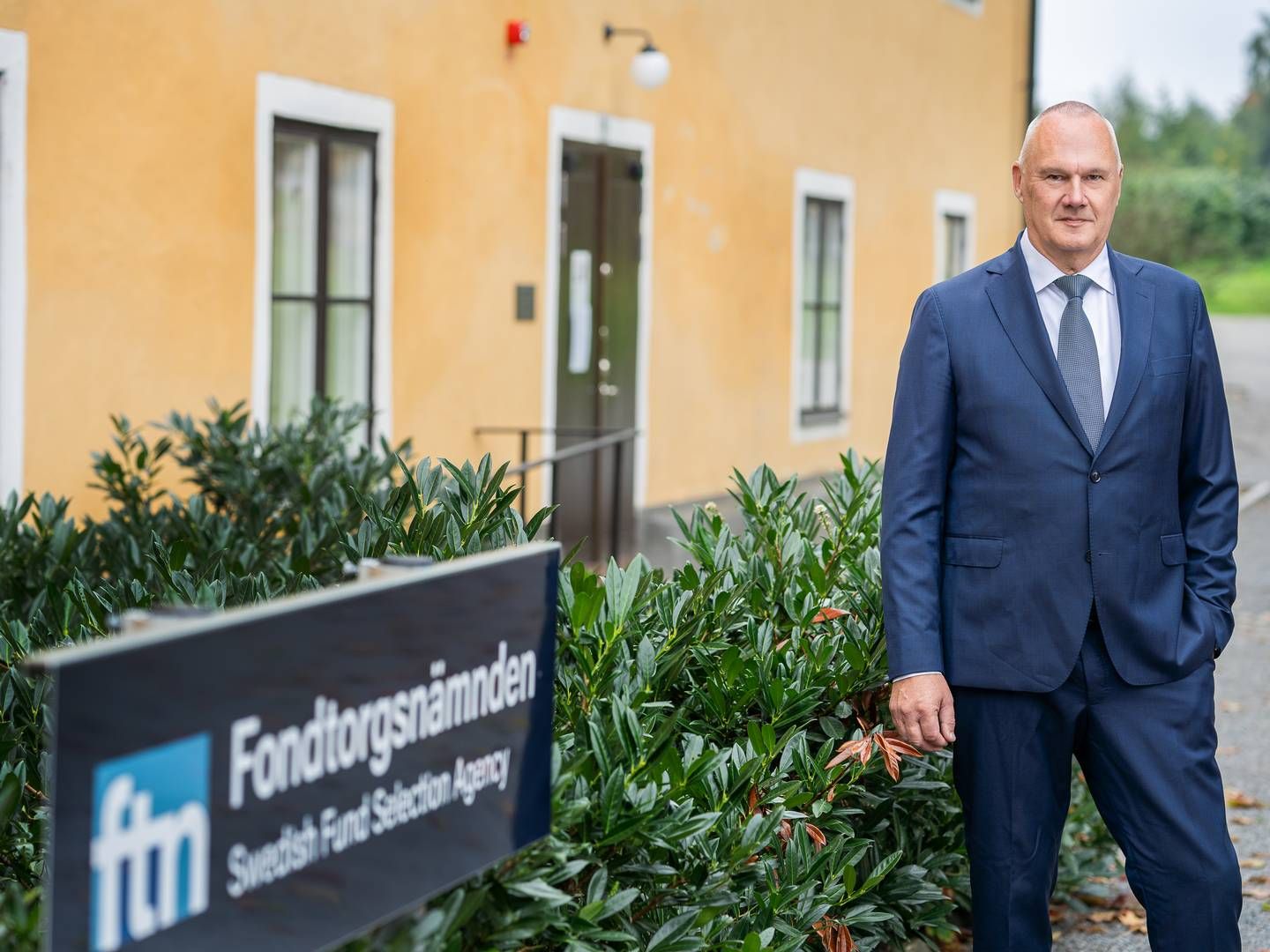 Erik Fransson is the executive director of the Swedish Fund Selection Agency. | Photo: Fondtorgsnämnden / PR