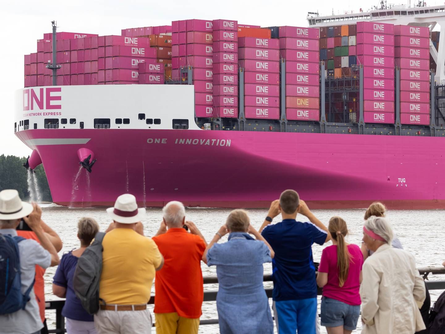 ”Dette forsøg med Econowind er et vigtigt skridt fremad i vores bestræbelser på at udforske innovative og bæredygtige løsninger til den maritime industri," siger adm. direktør for ONE. | Foto: Bodo Marks/AP/Ritzau Scanpix