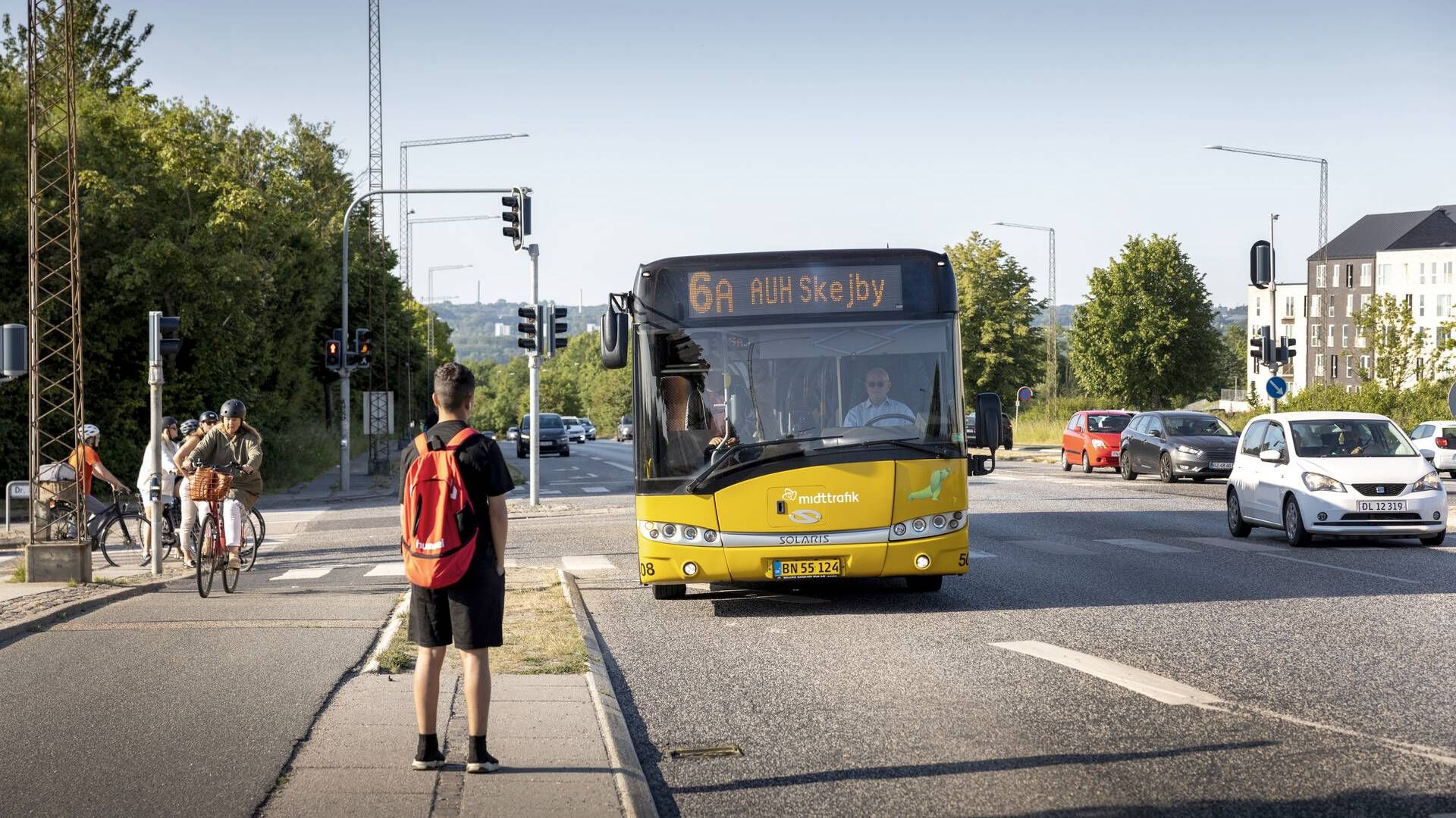 Det vil få flere medarbejdere og studerende til at bruge busserne, mener Dansk Persontransport. | Foto: Joachim Ladefoged/Ritzau Scanpix