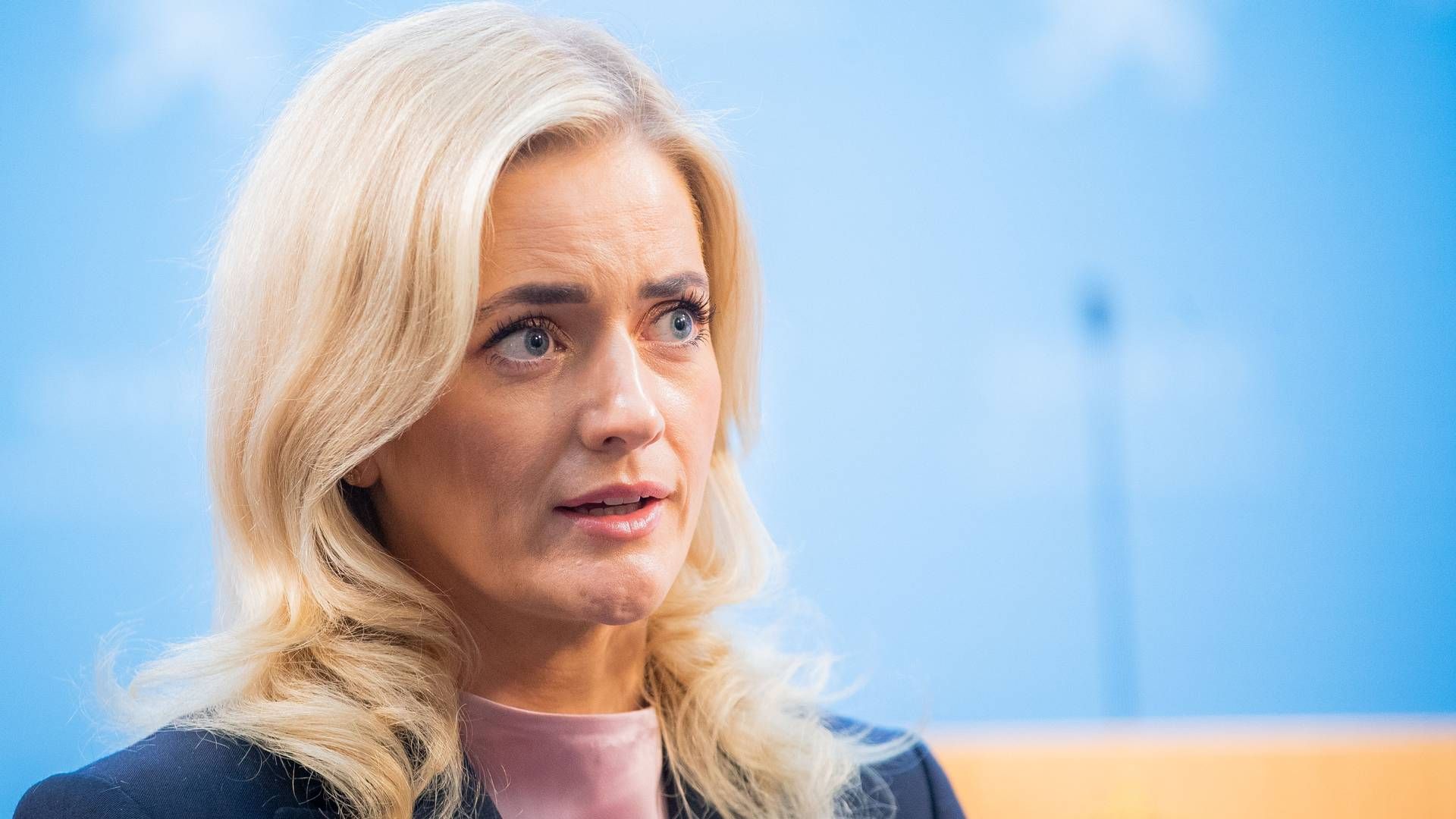 SVARER: Justis- og beredskapsminister Emilie Enger Mehl (Sp) har nå besvart det skriftlige spørsmålet fra Venstres justispolitiske talsperson. | Foto: Emilie Holtet / NTB