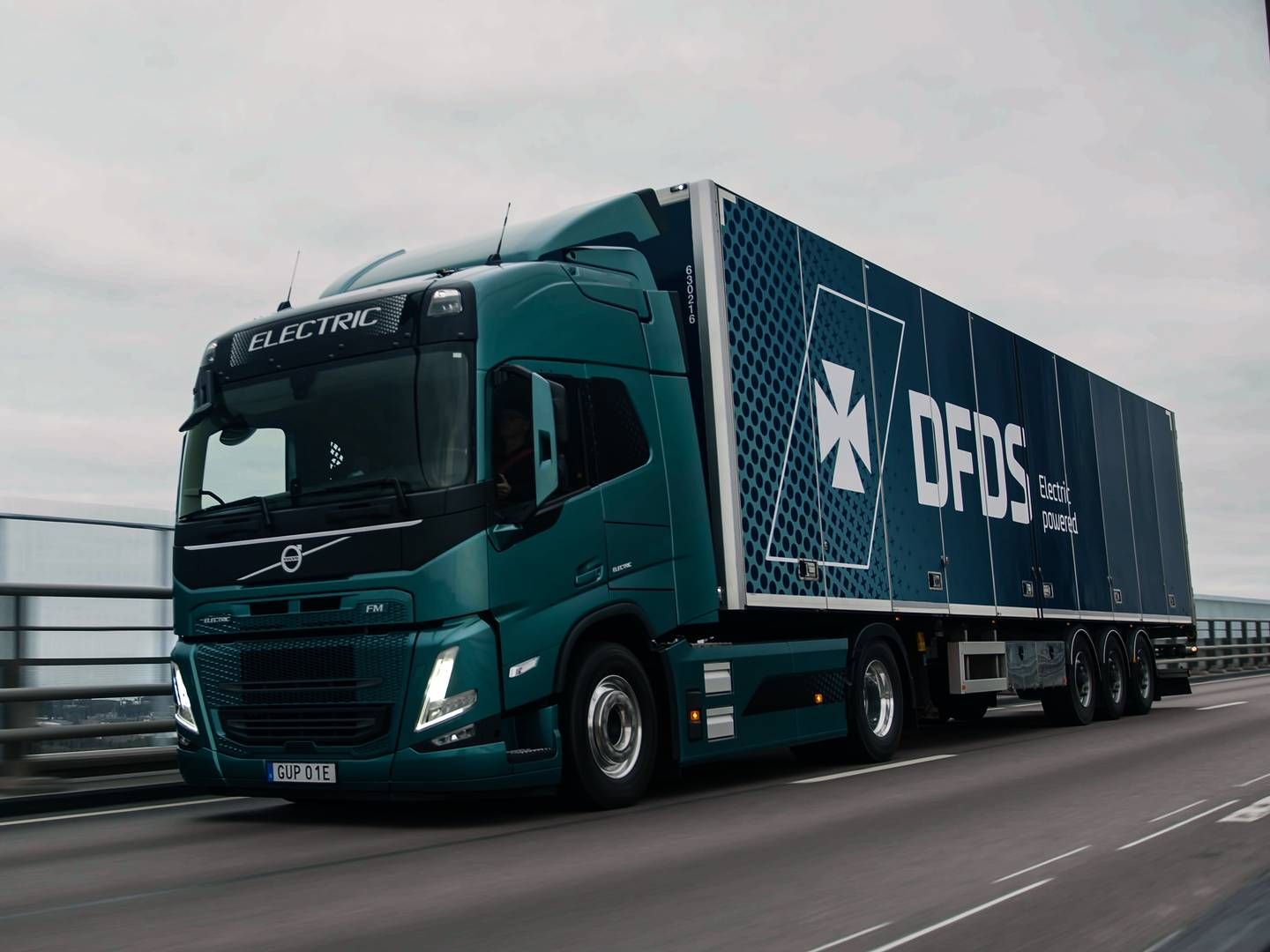 DFDS har 27 ellastbiler i Danmark | Foto: Pr / Dfds