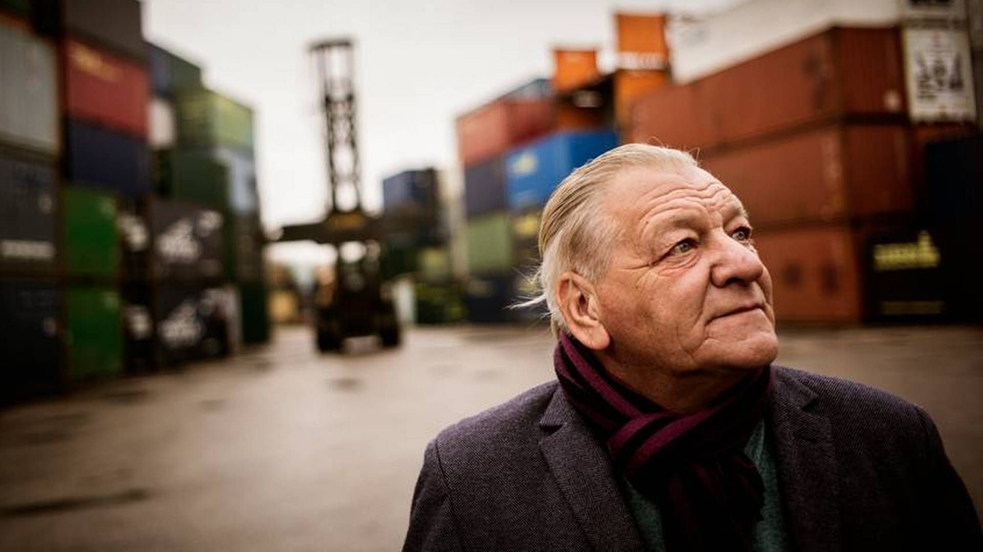 Stifter og nu forhenværende adm. direktør Layland Barkes vil fremover være formand for Titan Container Grpup. | Foto: Carsten Snejbjerg