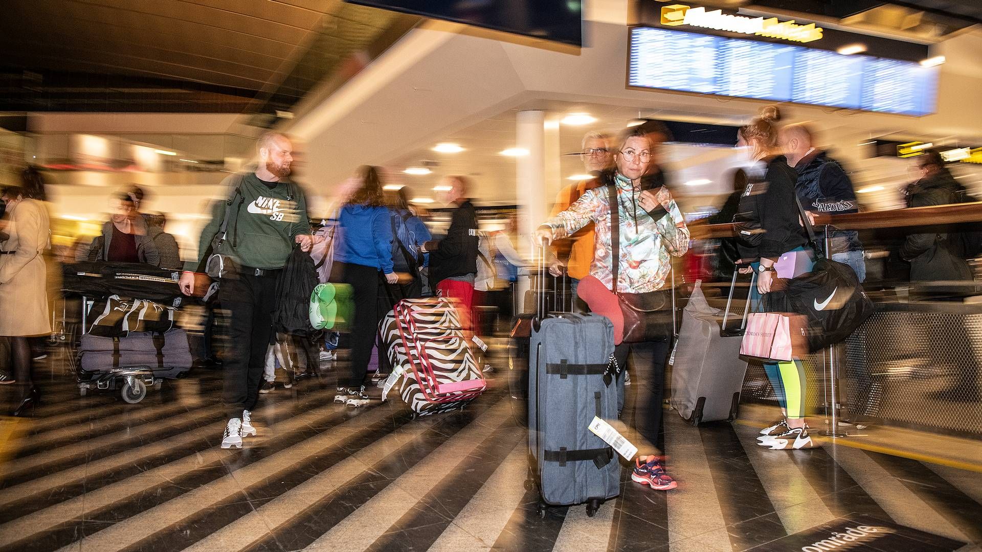 Folk måtte skynde sig at flyve retur til hjemlandene, da coronapandemien ramte Europa i 2020. | Foto: Henning Hjorth
