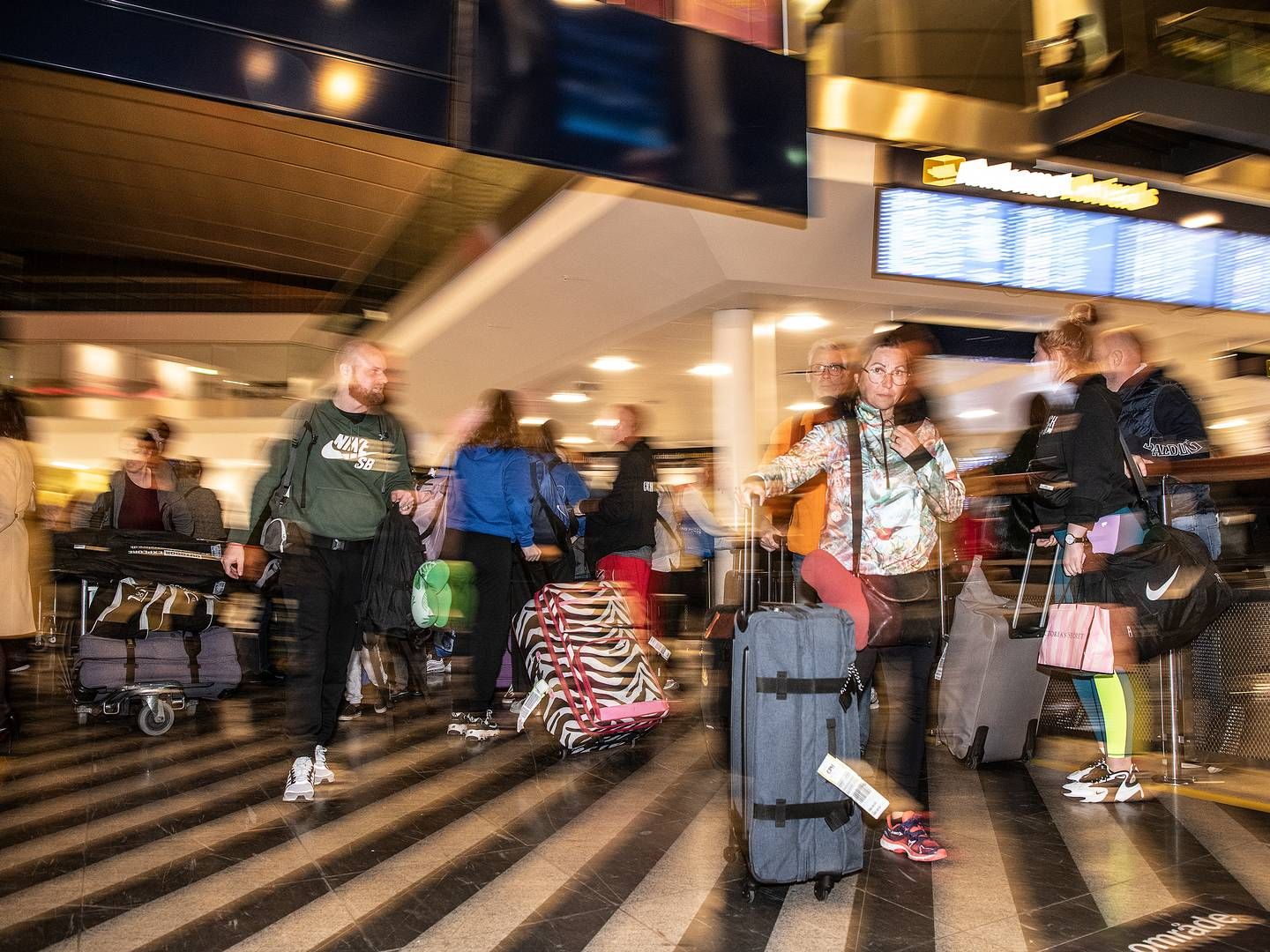 Folk måtte skynde sig at flyve retur til hjemlandene, da coronapandemien ramte Europa i 2020. | Foto: Henning Hjorth