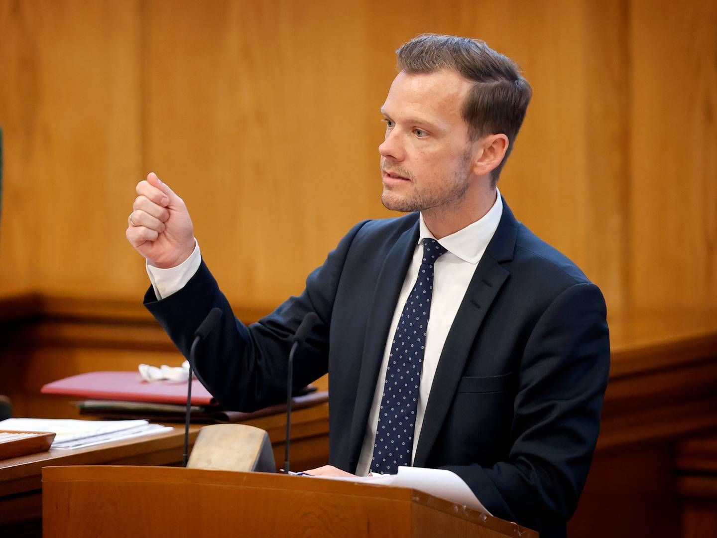"Hver udlænding, vi kan få til at afsone i sit hjemland, vil være en gevinst for fængselssystemet og for Danmark,” siger justitsminister, Peter Hummelgaard (S). | Foto: Jens Dresling