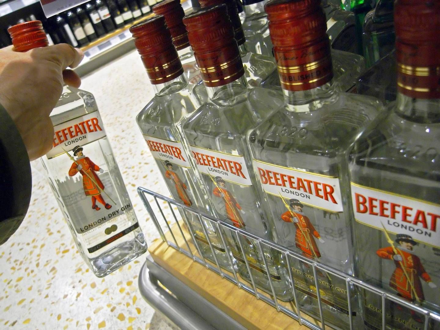 Pernod Ricard står blandt andet bag brands som Beefeater, Absolut Vodka og Jameson. | Foto: Newscast/AP/Ritzau Scanpix