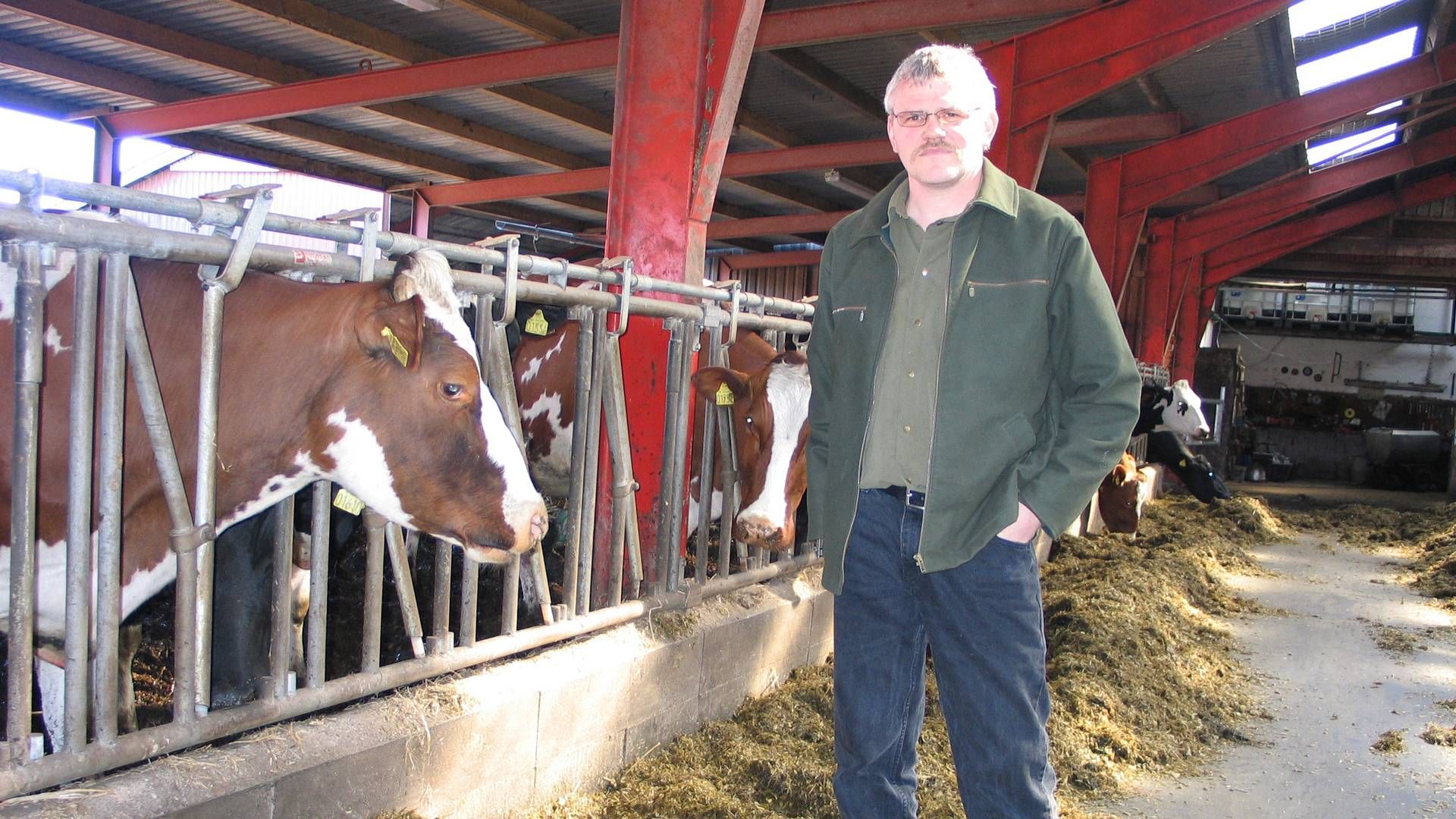 Formand i Landsforeningen for Danske Mælkeproducenter, Kjartan Poulsen, mener samtidig at et ordentligt grundlag for en afgift er "suverænt det vigtigste". | Foto: Pr-foto Ldm