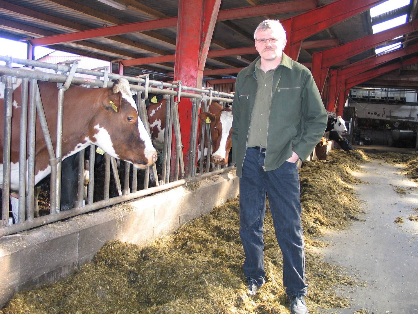 Formand i Landsforeningen for Danske Mælkeproducenter, Kjartan Poulsen, mener samtidig at et ordentligt grundlag for en afgift er "suverænt det vigtigste". | Foto: Pr-foto Ldm