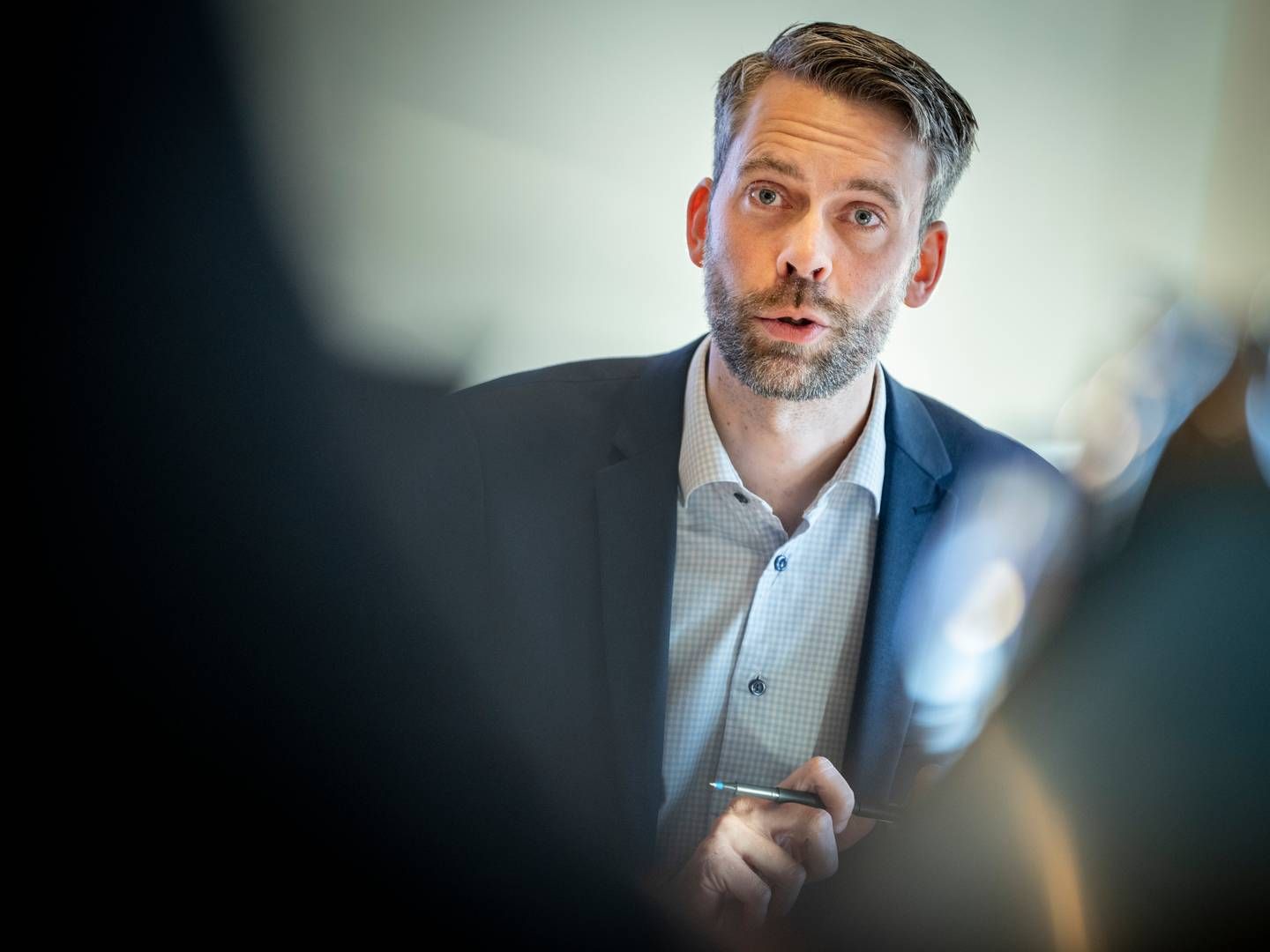 Morten Hedegaard Rasmussen, der er chef for politik og regulering i Nationalbankens afdeling for Finansiel Stabilitet. | Foto: Mads Claus Rasmussen