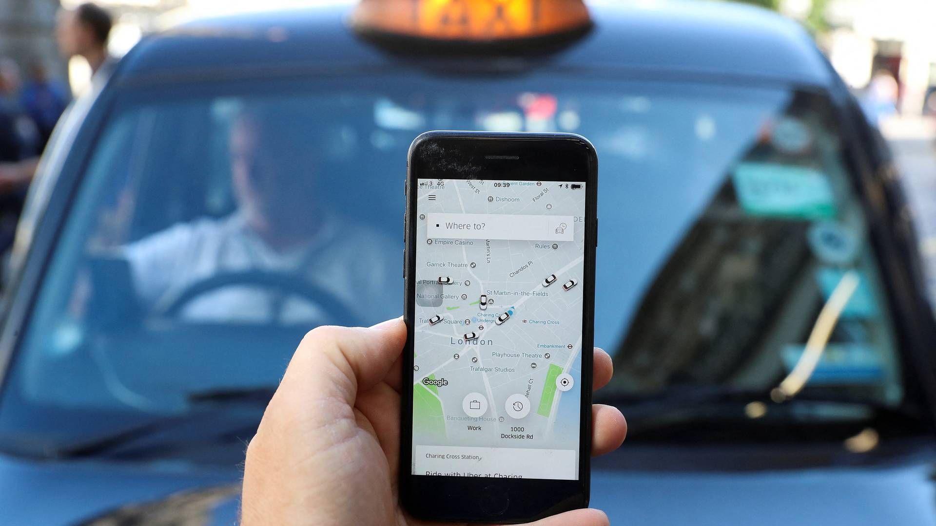Uber har indgået en aftale chaufførerne i London. | Foto: Simon Dawson