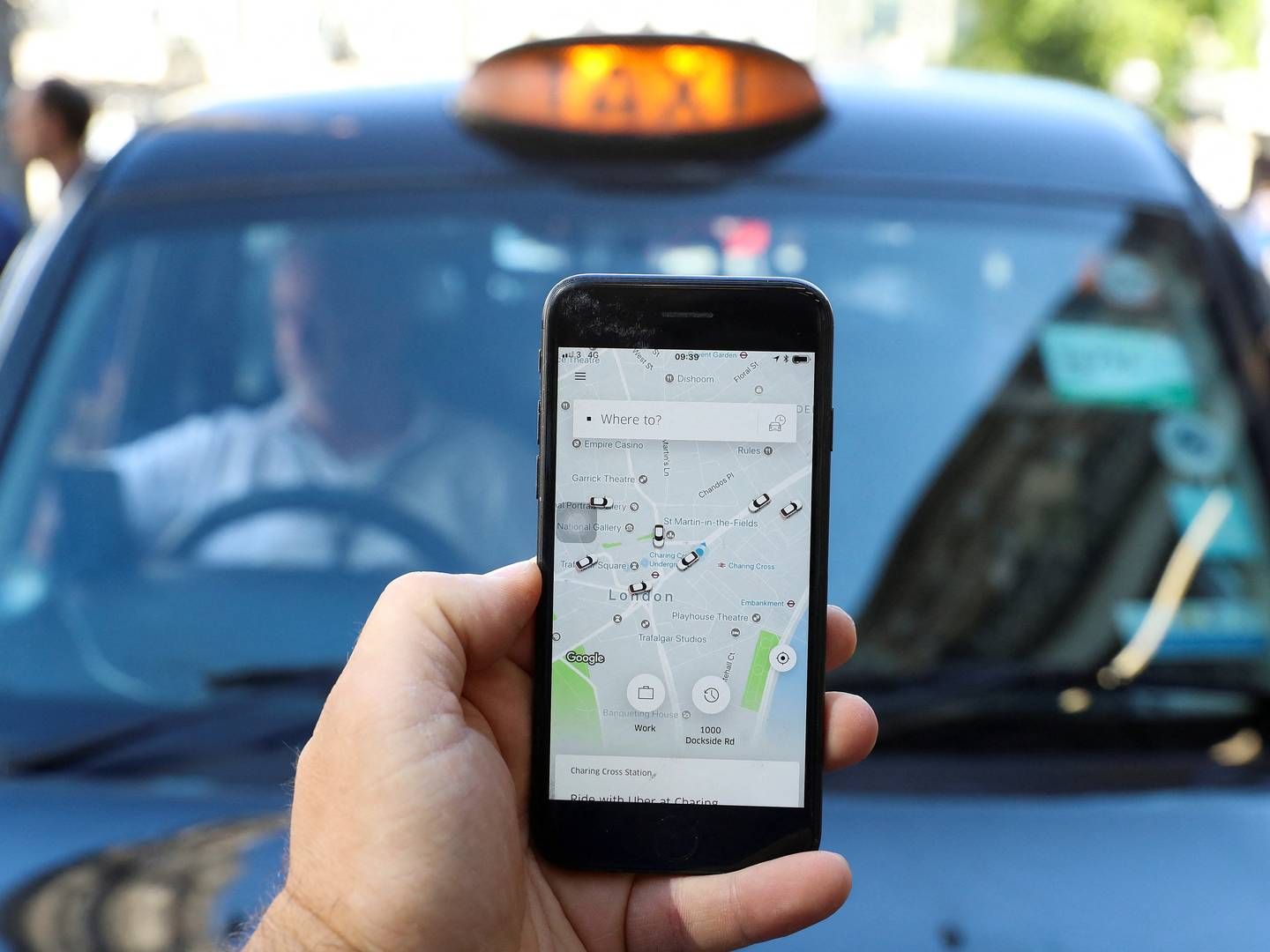 Uber har indgået en aftale chaufførerne i London. | Foto: Simon Dawson