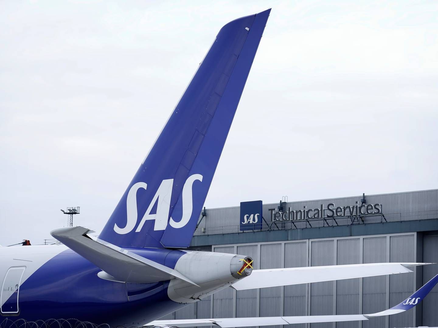 Flyselskabet SAS har torsdag morgen offentliggjort sit regnskab for fjerde kvartal. | Foto: Jens Dresling/Ritzau Scanpix