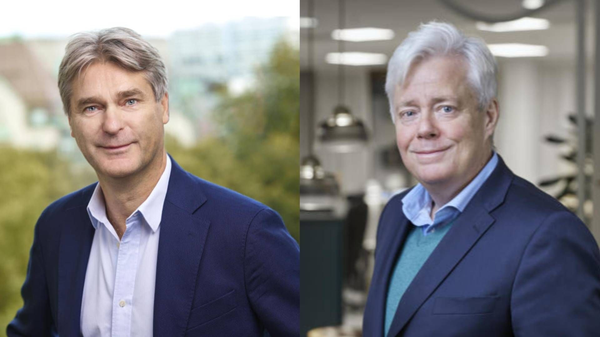 Richard Gröttheim (left), the former CEO of AP7, was an award winner. So was the AP4 buffer fund, headed by CEO Niklas Ekvall (right). | Photo: PR / AP7 and AP4