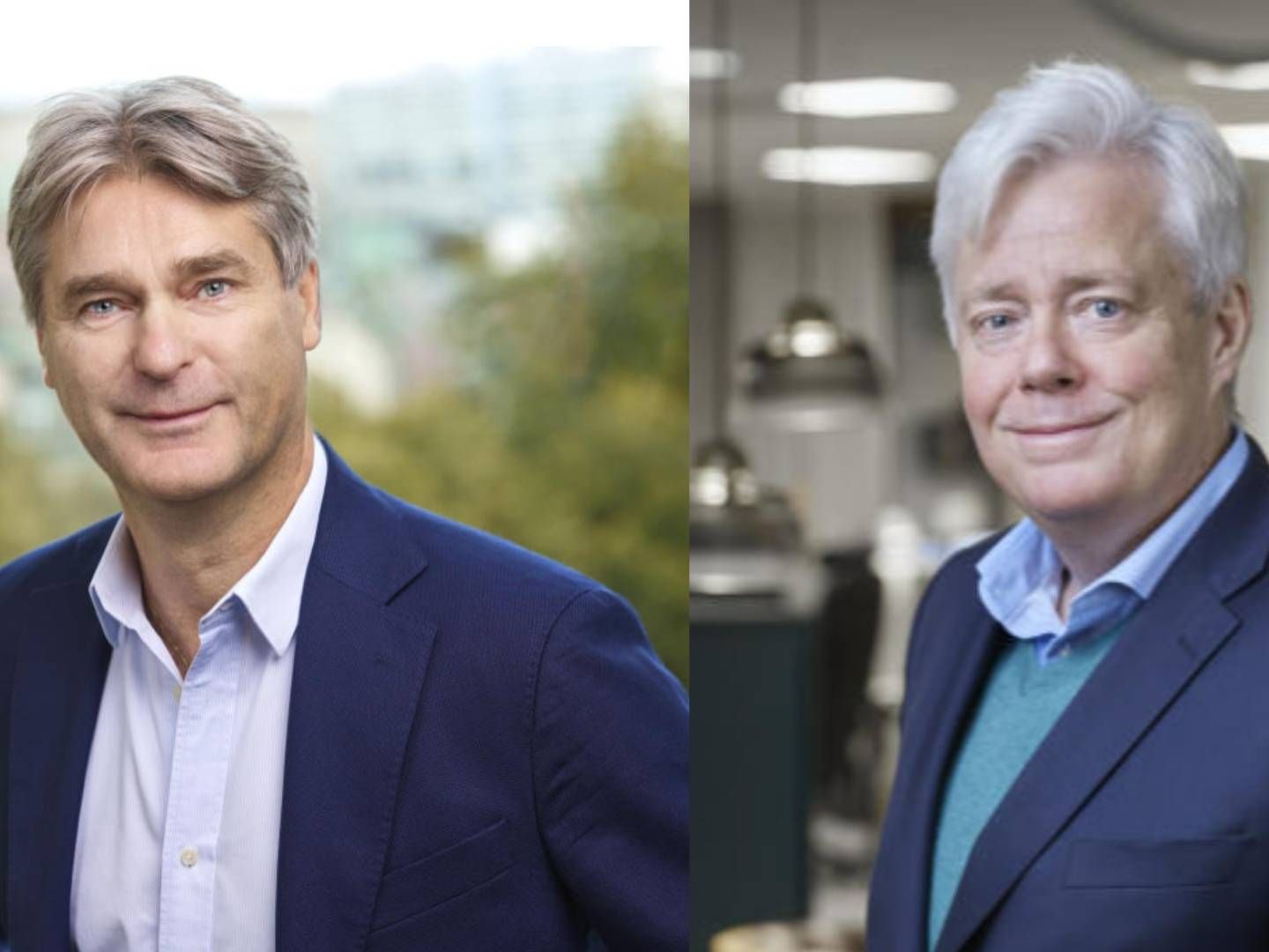 Richard Gröttheim (left), the former CEO of AP7, was an award winner. So was the AP4 buffer fund, headed by CEO Niklas Ekvall (right). | Photo: PR / AP7 and AP4