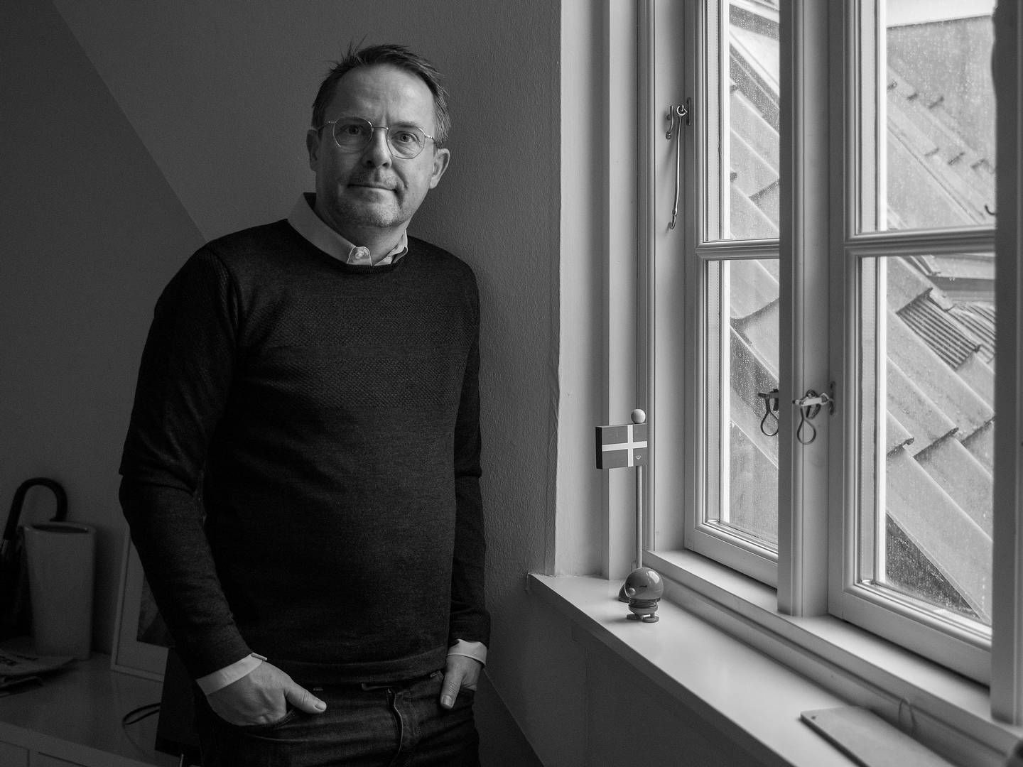 "Hvad skal man så med en bestyrelse for Domstolsstyrelsen, hvis politikerne er nede i den slags?” siger Jesper Olsen, formand for Transparency International Danmark. | Foto: Finn Frandsen