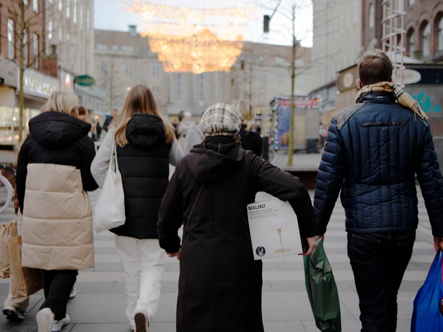 Et mindre forbrug hos forbrugerne udfordrer en række detailvirksomheder, der sammen med bygge- og ejendomsbranchen henvender sig mest til bankerne for hjælp, siger Finans Danmark. | Foto: Rikke Kjær Poulsen