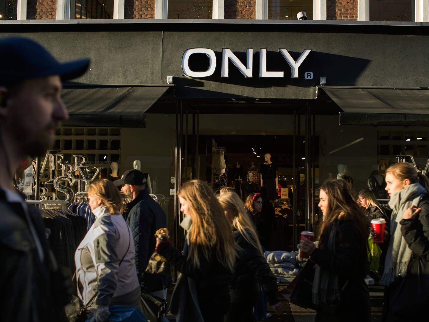 Onlys butiksaftryk forventes at vokse væsentligt i de kommende år, siger direktør Finn Poulsen. | Foto: Mathias Svold
