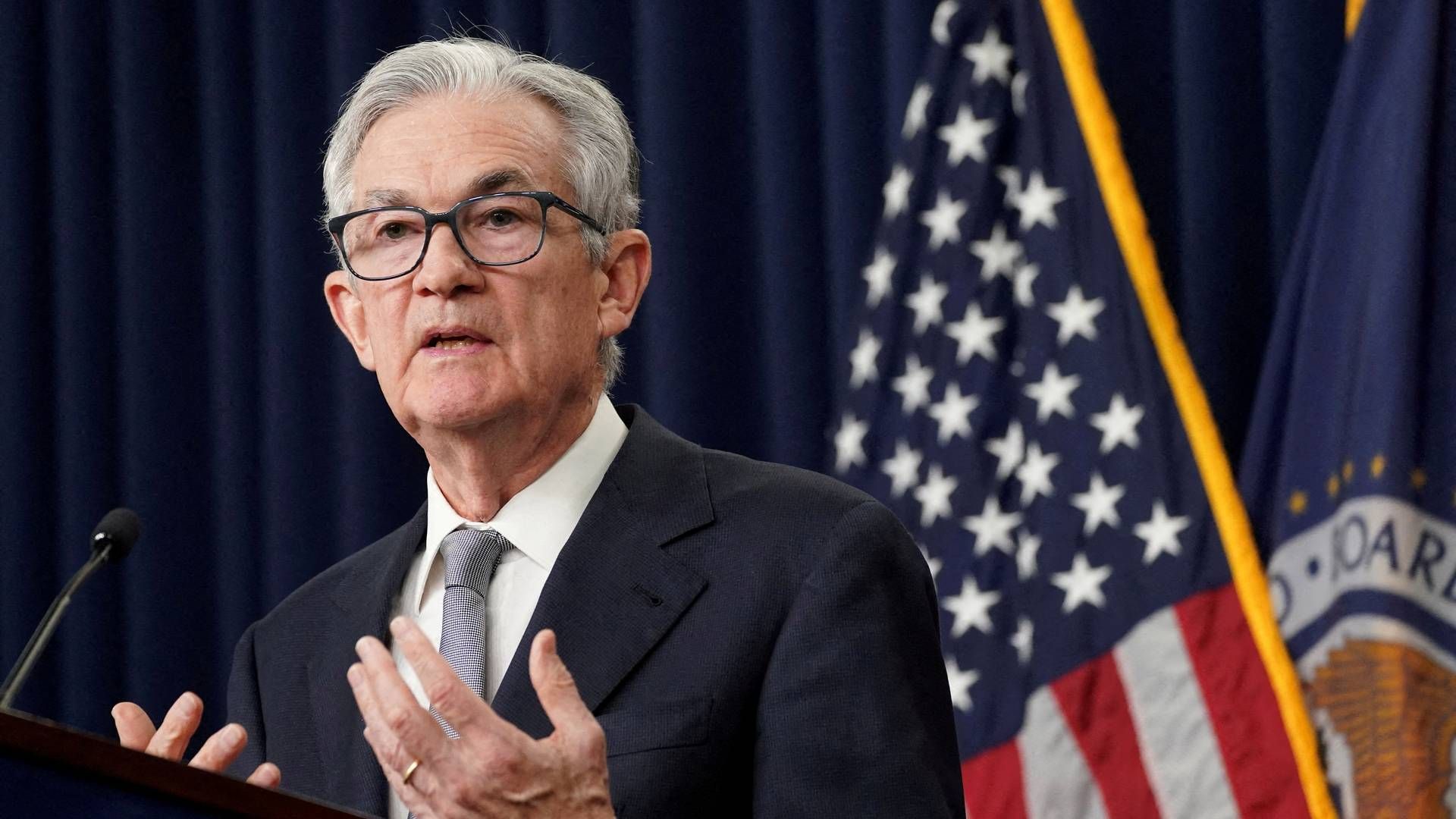 Jerome Powell, formand for Federal Reserve. | Foto: Kevin Lamarque/Reuters/Ritzau Scanpix