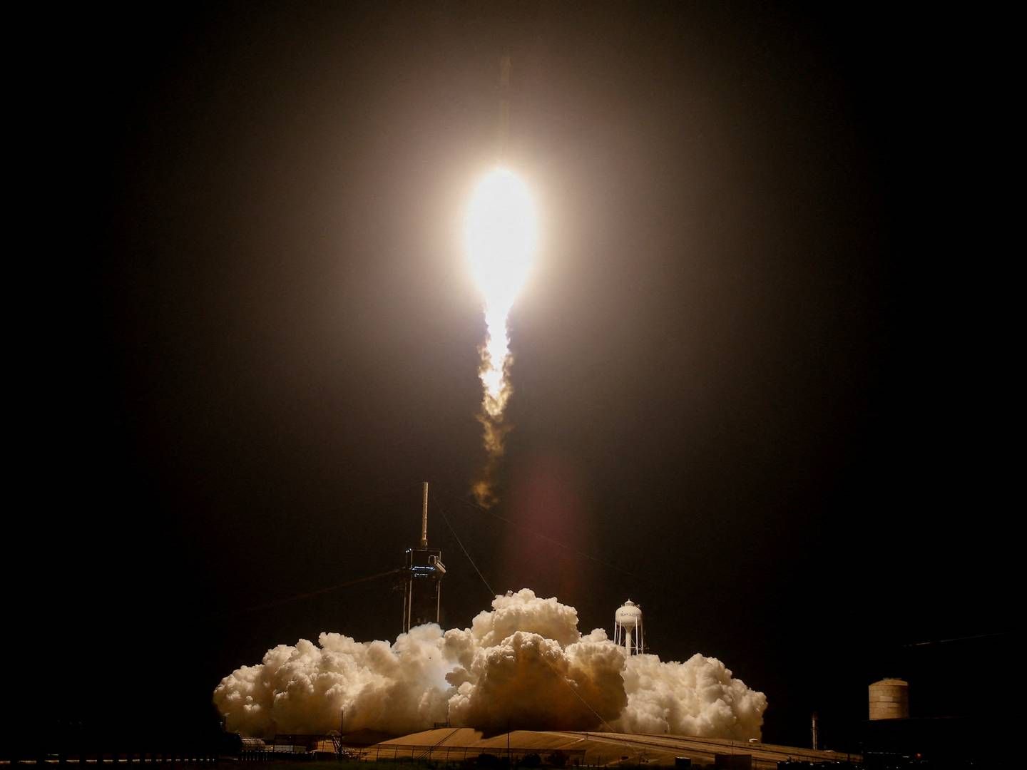 Opsendelse af en Falcon 9-raket fra Spacex. | Foto: Steve Nesius