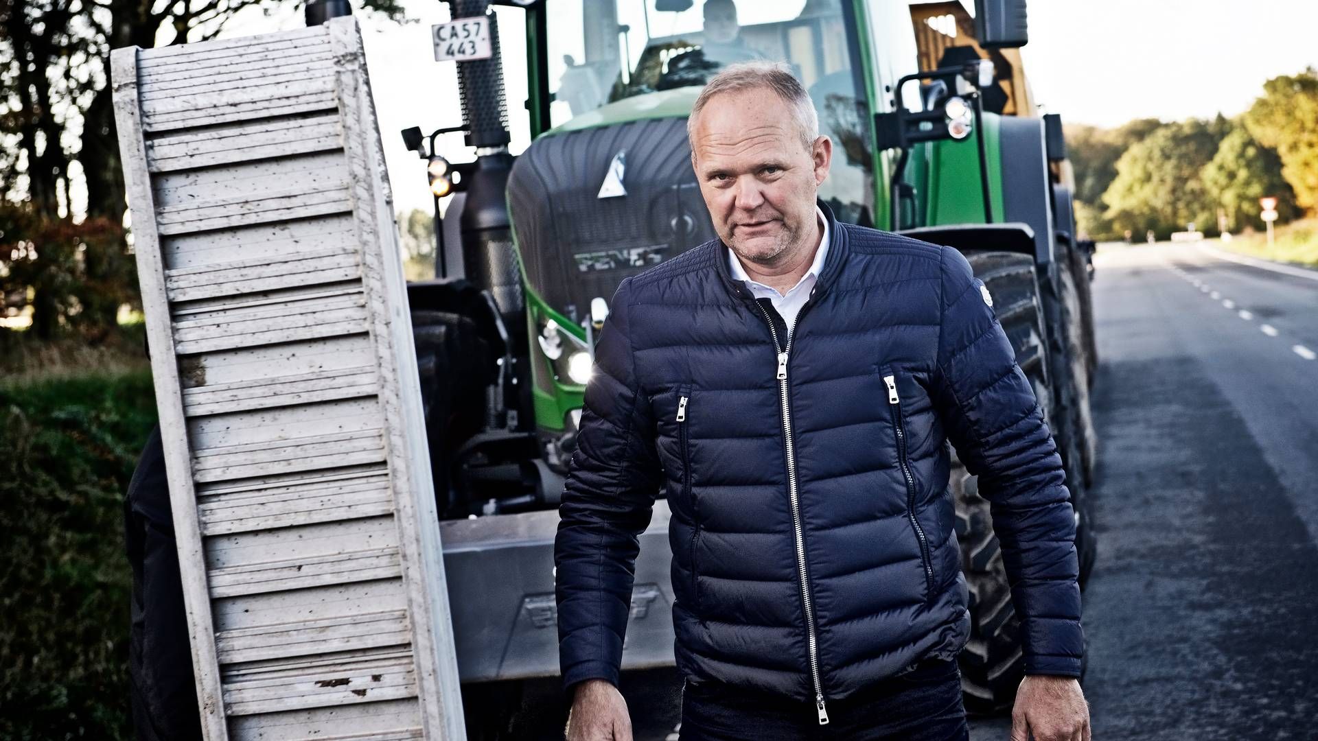 Martin Lund Madsen står bag en stor svineproduktion i Vestjylland. | Foto: Christer Holte