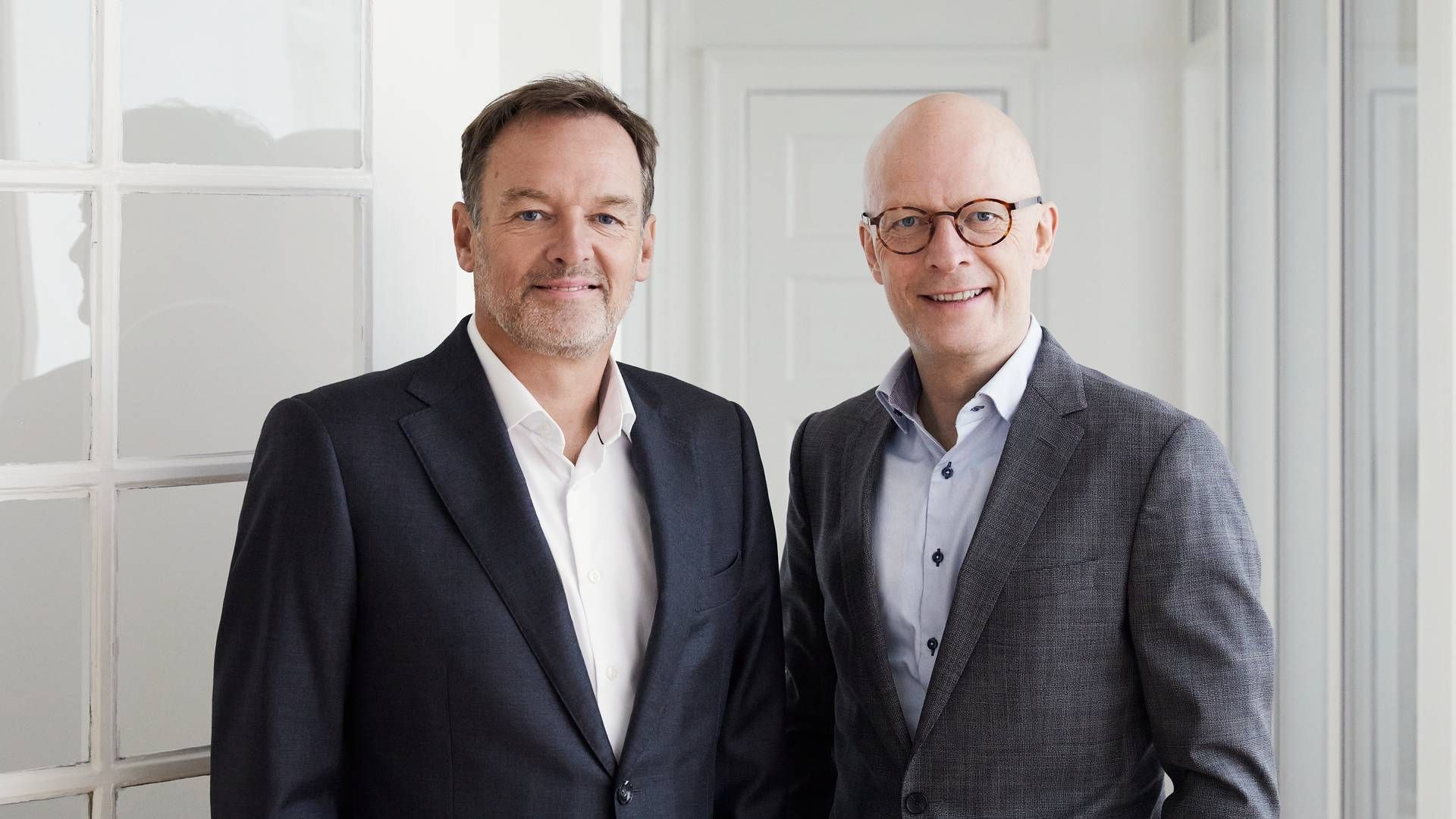 Henrik Budde Gantzel (left) is new director of Institutional clients at Storebrand in Denmark, which is led by Kim T. Andreassen. | Photo: PR / Storebrand