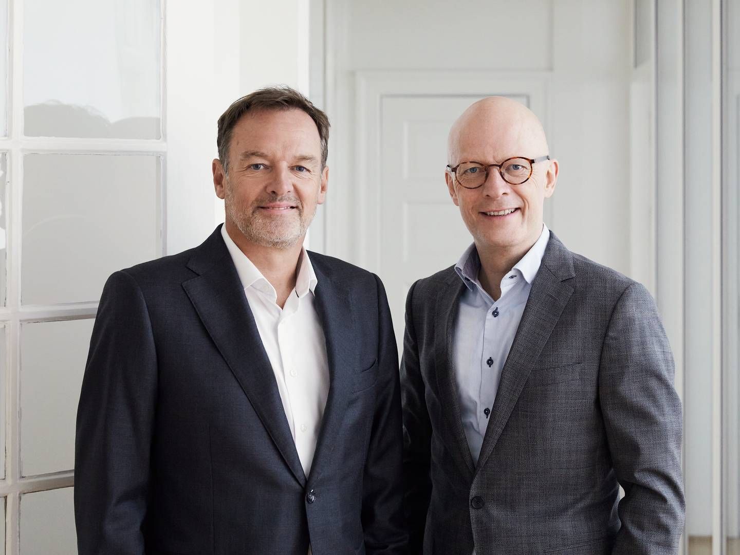 Henrik Budde Gantzel (left) is new director of Institutional clients at Storebrand in Denmark, which is led by Kim T. Andreassen. | Photo: PR / Storebrand