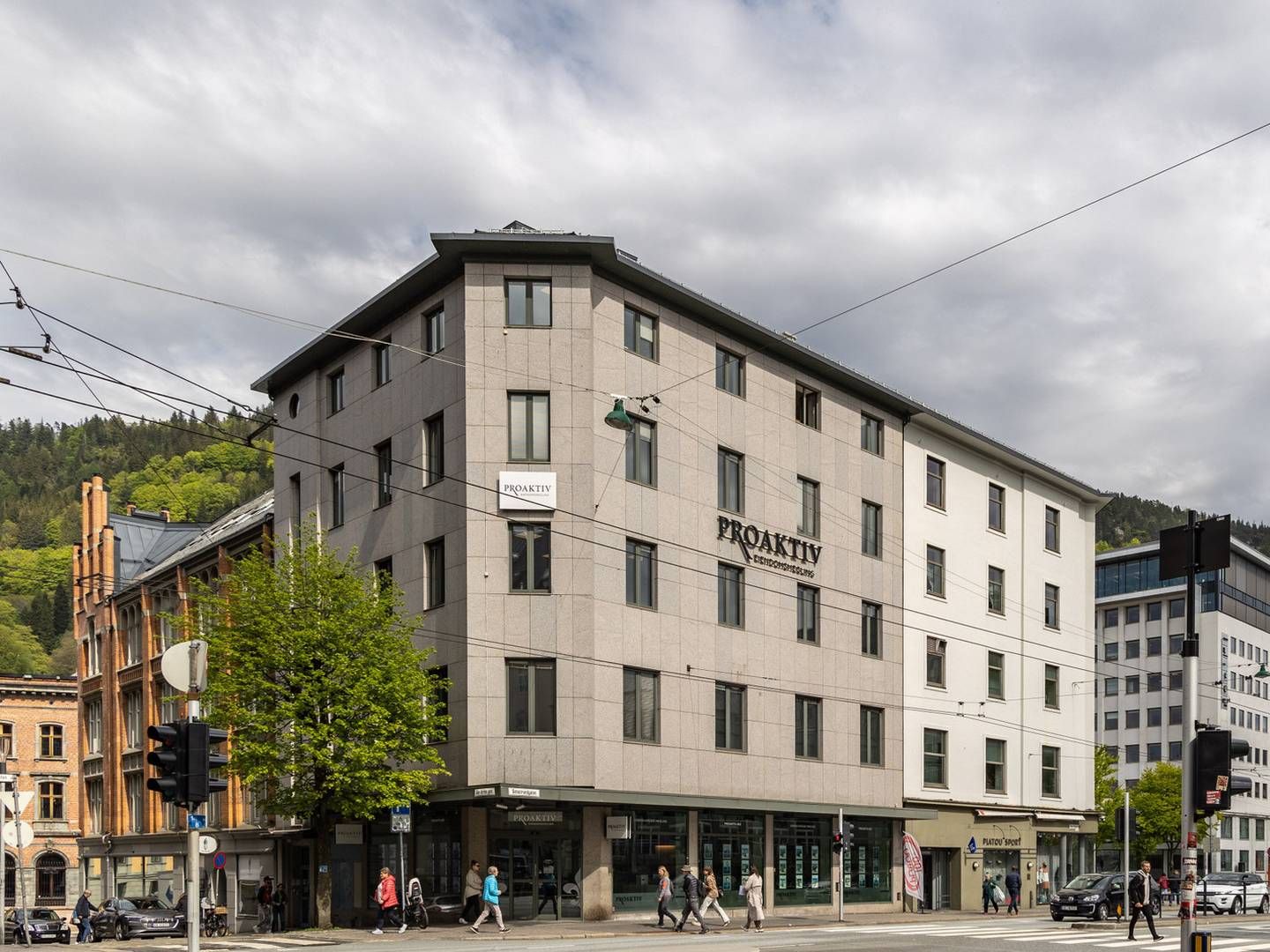 SOLGT: Kontorbygget Småstrandgaten 6 i Bergen sentrum er solgt. | Foto: WPS Næringsmegling
