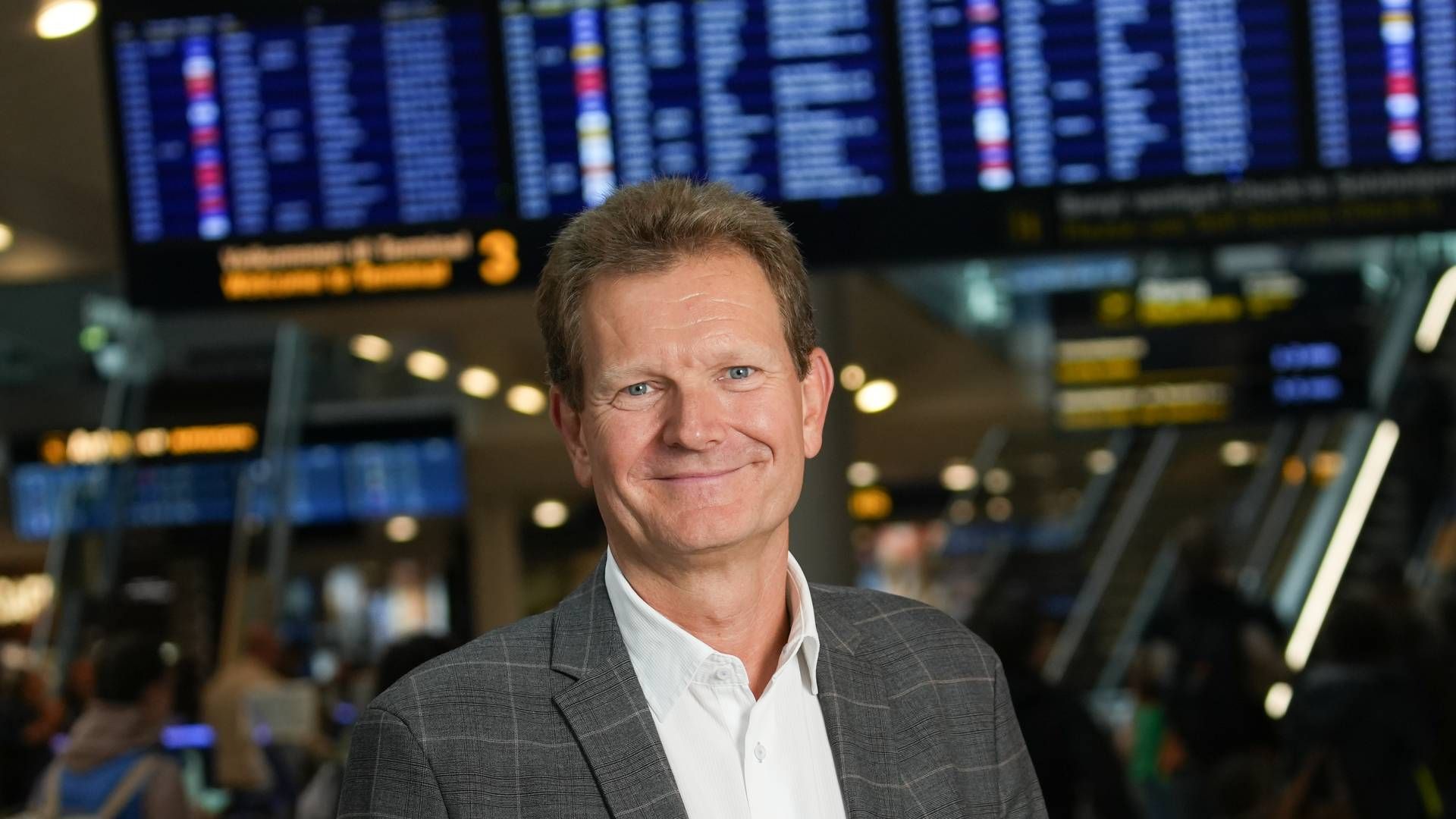 Christian Poulsen er udpeget som ny adm. direktør. | Foto: Pr / Københavns Lufthavne