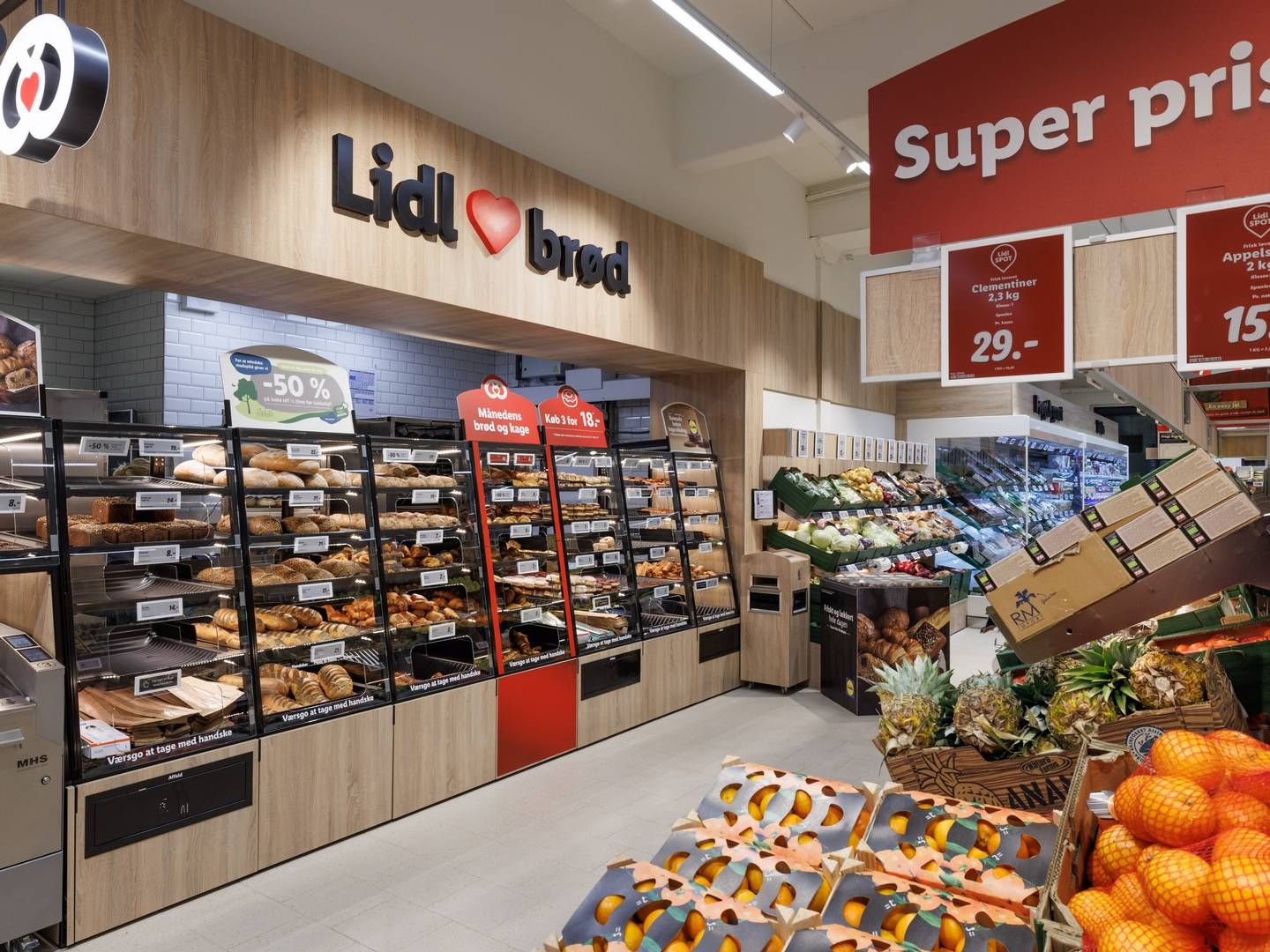 Lidl vil have flere innovative danske producenter på hylderne. | Foto: Pr/lidl Danmark