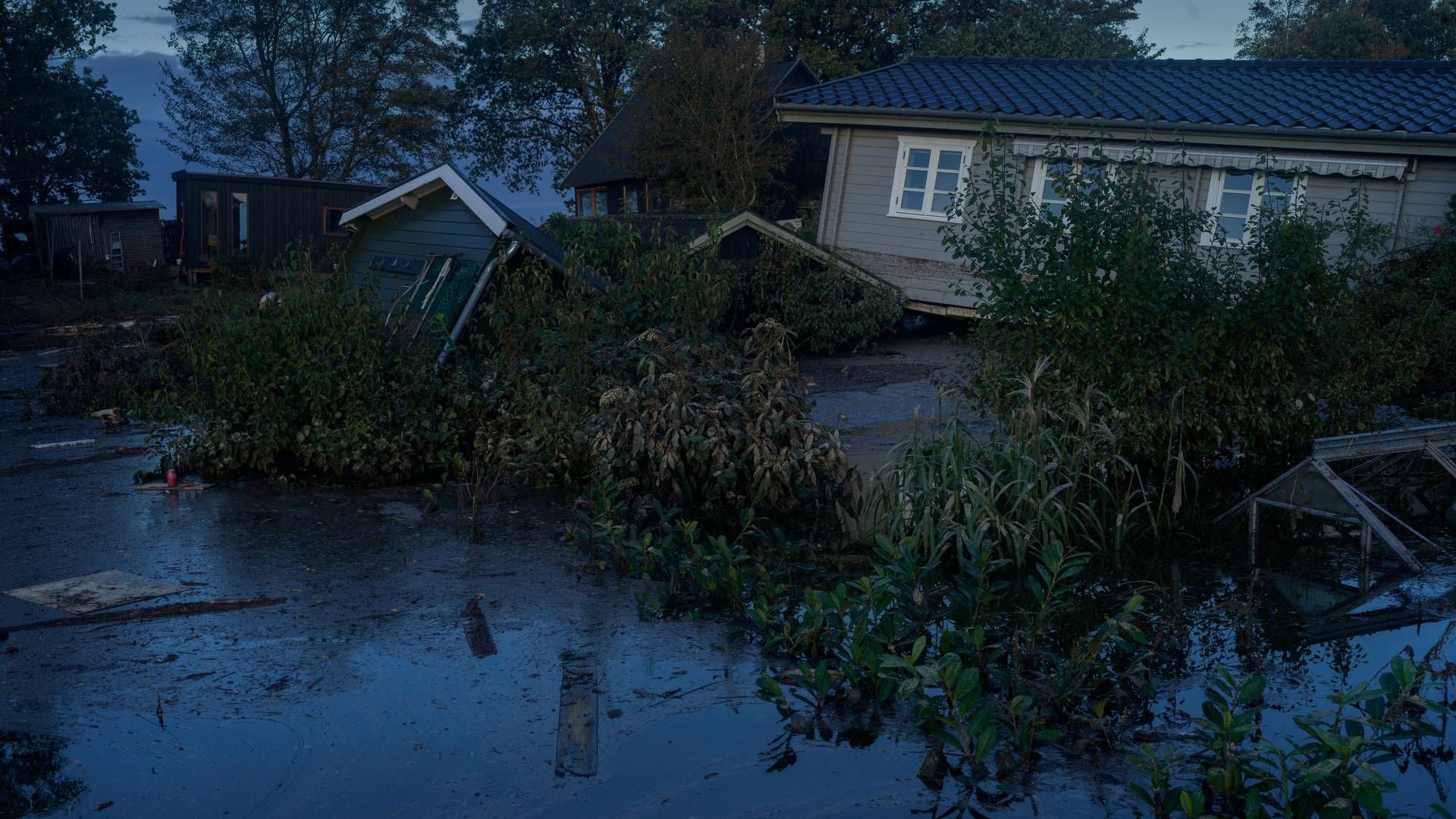Store dele af Danmark blev i oktober ramt af stormflod. | Foto: Mads Nissen/Ritzau Scanpix