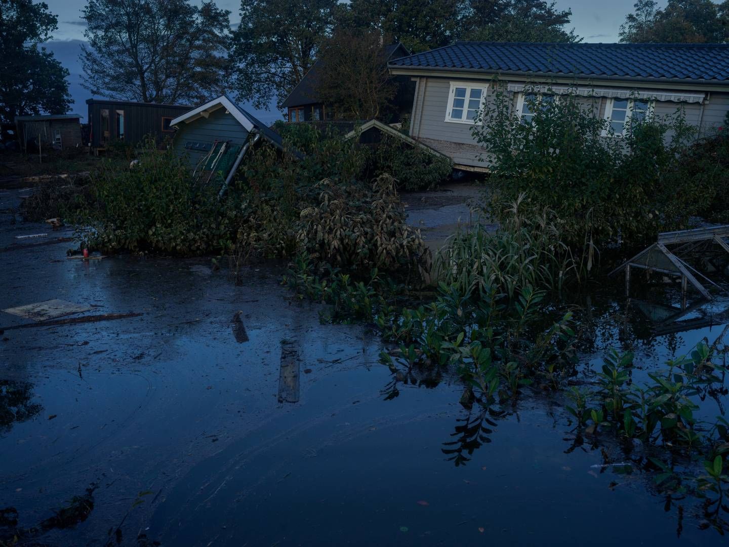 Store dele af Danmark blev i oktober ramt af stormflod. | Foto: Mads Nissen/Ritzau Scanpix