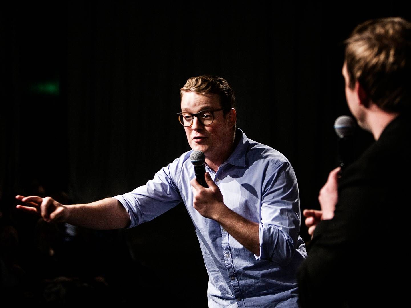 Simon Merrild Lyngsø til DM i debat for unge i Pressen i JP/Politikens Hus for snart ti år siden. | Foto: Janus Engel/Ritzau Scanpix