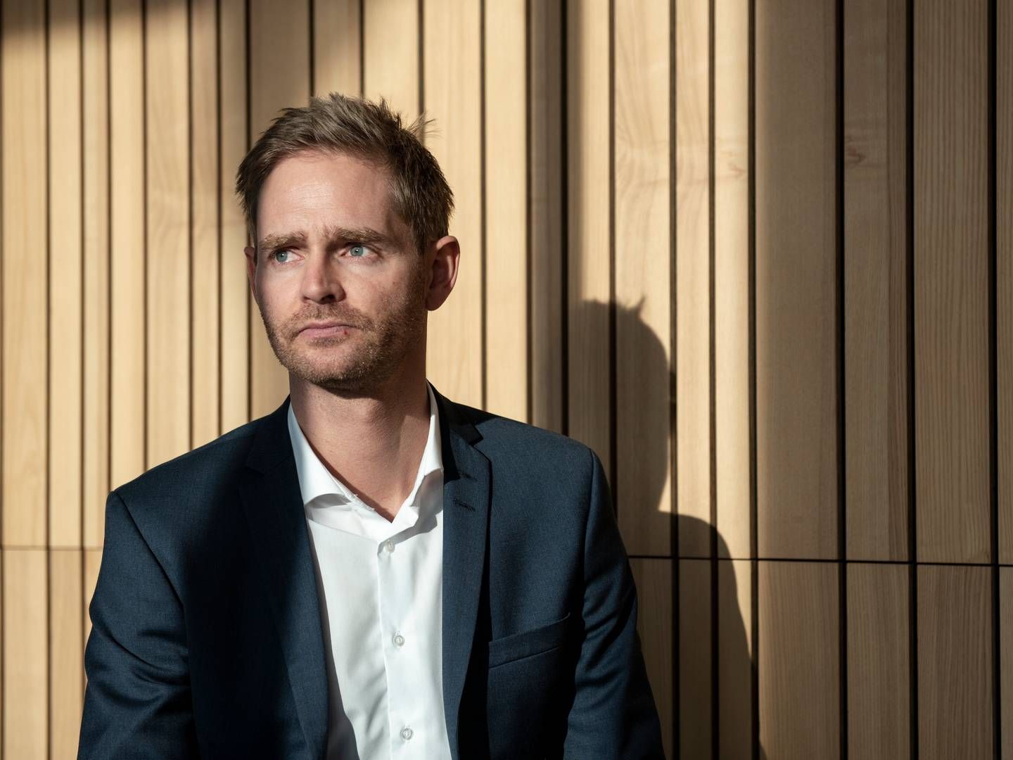 Esben Kolind Laustrup har været adm. direktør for Bankdata siden 2019. | Foto: Christian Lykking/Ritzau Scanpix