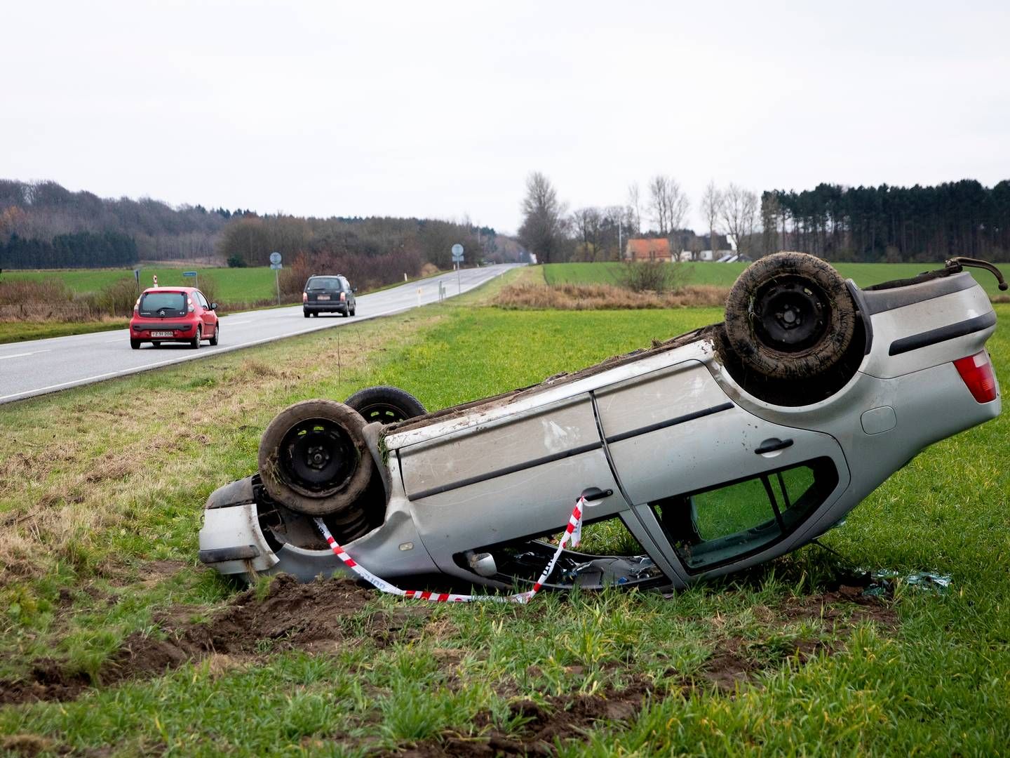 Der har været flere skader på biler i år, og forsikringsselskaberne ser nu ind i at hæve priserne. | Foto: Finn Frandsen