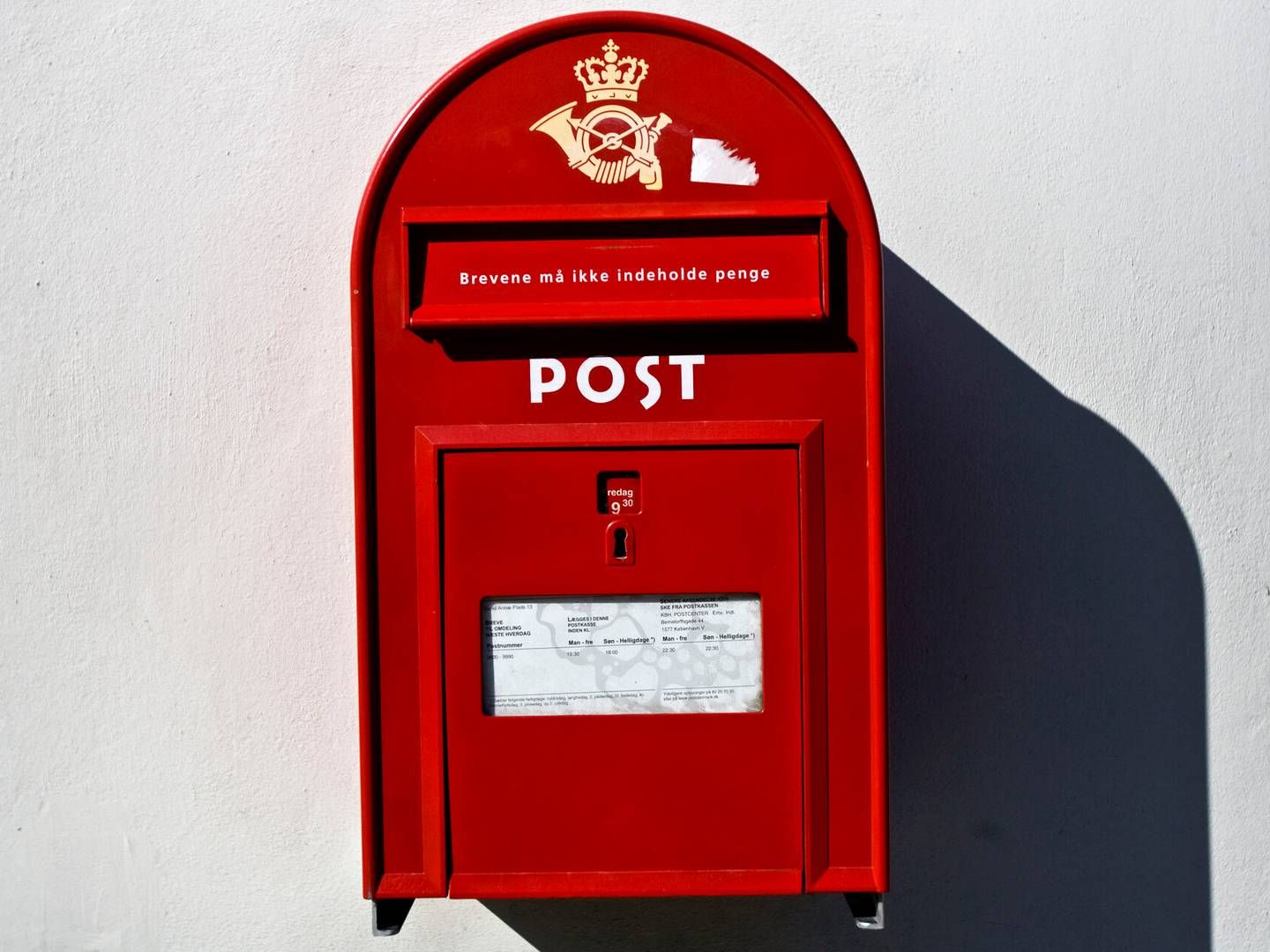 Ifølge MobilityWatchs oplysninger var der overvejelser om at give Postnord et helt år mere som følge af den svenske kritik. | Foto: Tobias Selnæs Markussen/Ritzau Scanpix