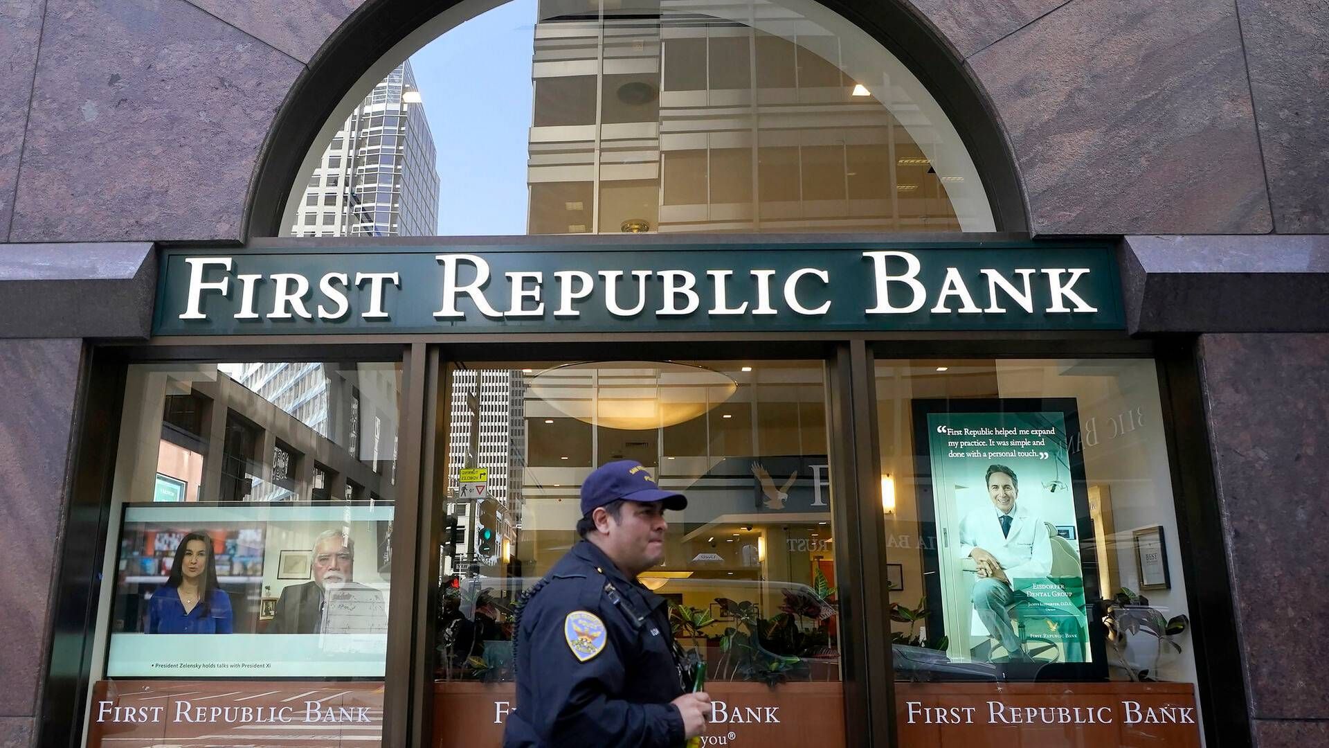 First Republic Bank was one of three US niche banks that collapsed this spring. | Photo: Jeff Chiu/AP/Ritzau Scanpix