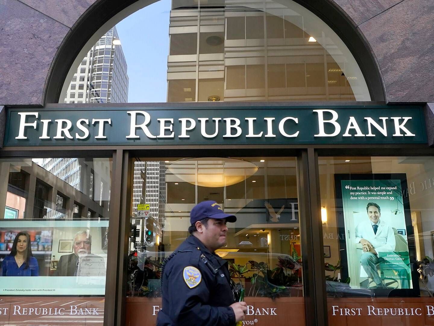 First Republic Bank was one of three US niche banks that collapsed this spring. | Photo: Jeff Chiu/AP/Ritzau Scanpix