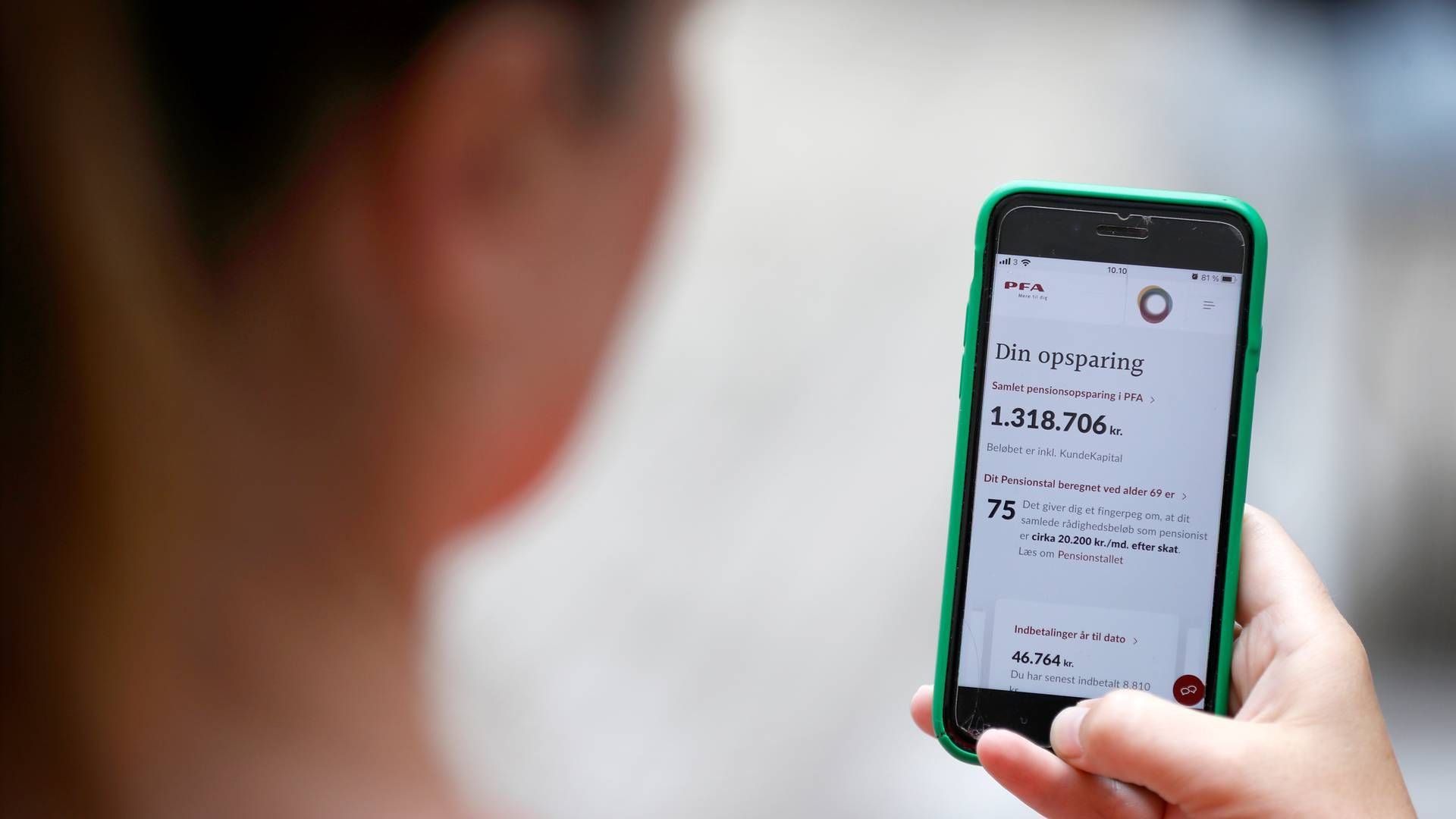 Arkivfoto. Danske Epay leverer digitale betalingsløsninger til online butikker. Selskabet er tilbage på danske hænder, efter en årrække med udenlandske ejere. Her er det en betaling via Mobilepay | Foto: Jens Dresling
