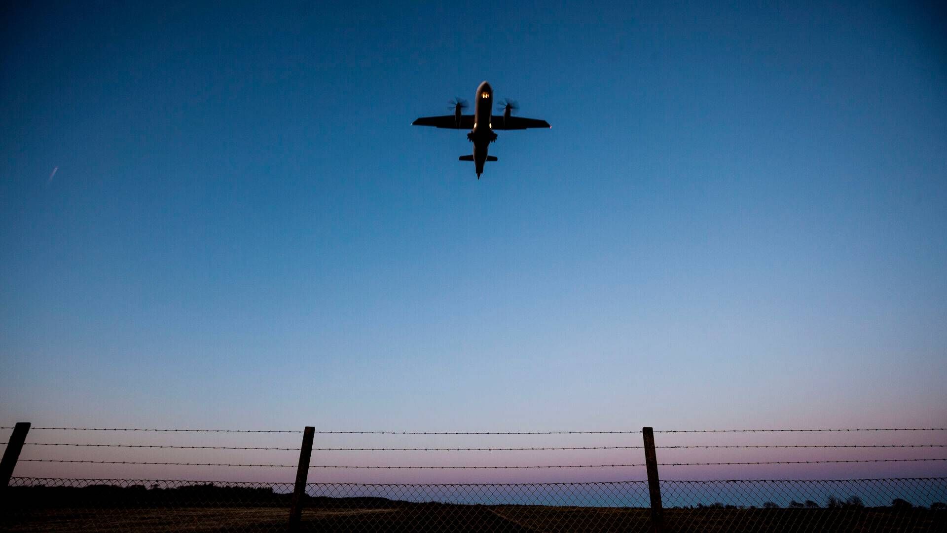 Stauning Lufthavn har gennem en årrække modtaget over 24 mio. kr. i økonomisk støtte for at overleve. | Foto: Pedersen Mikkel Berg/Jyllands-Posten/Ritzau Scanpix