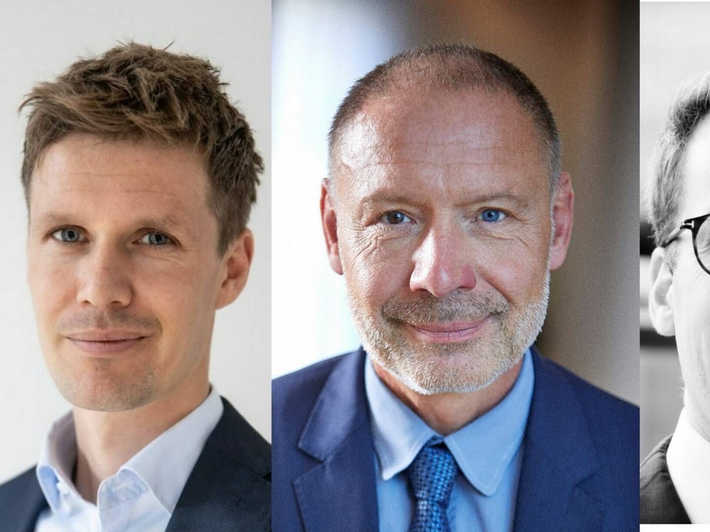 From left: Johannes Bill Ladegaard, Head of Alternatives and Private Capital at PBU, Peter Lindegaard, CIO at Industriens Pension and Peter Tind Larsen, Head of Alternative Investments at PFA | Photo: PR/PBU/IP/PBU