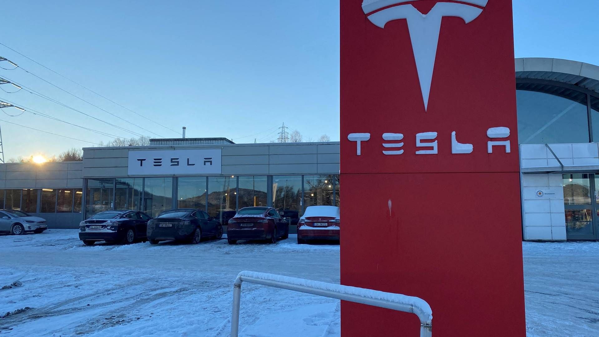 Tesla må stadig vente med at få udleveret nummerplader i Sverige. | Foto: Staff/Reuters/Ritzau Scanpix